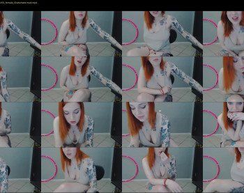 temptingfox — 23 minute Chaturbate female cam show recording, 480p, Jan 18, 2019