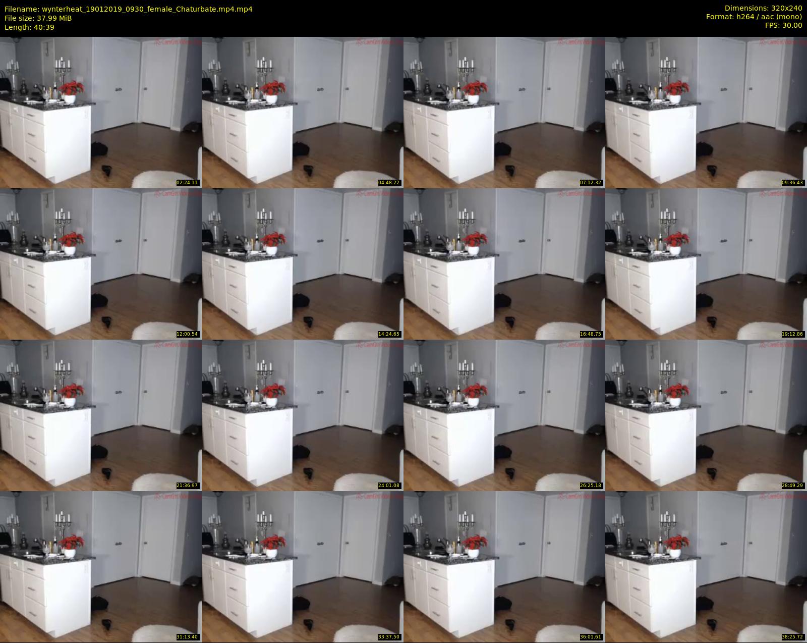 wynterheat — 41 minute Chaturbate female cam show recording, SD, Jan 19, 2019