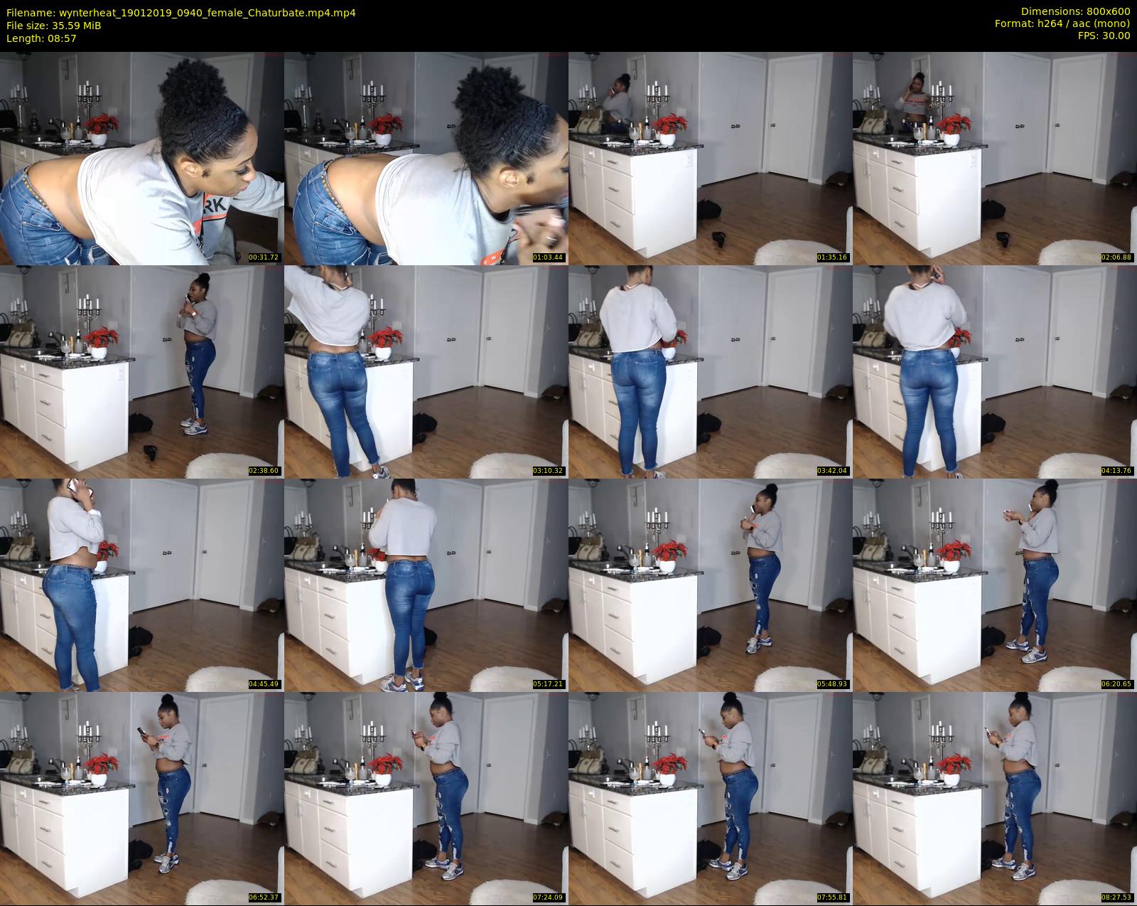 wynterheat — 9 minute Chaturbate female cam show recording, 480p, Jan 19, 2019