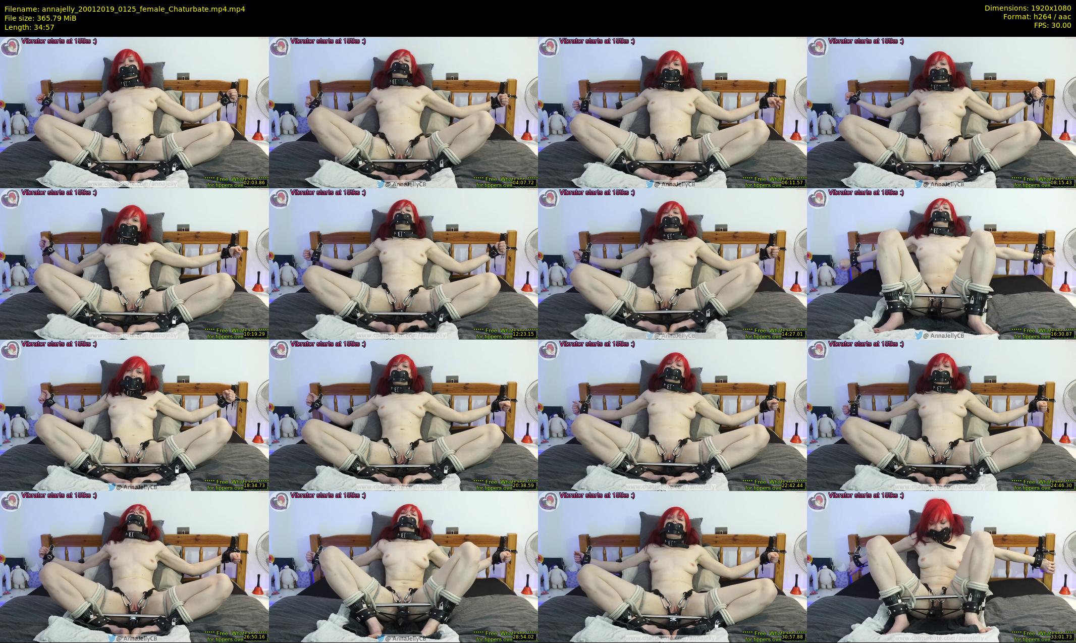 annajelly — 35 minute Chaturbate couple cam show recording, 1080p, Jan 20, 2019