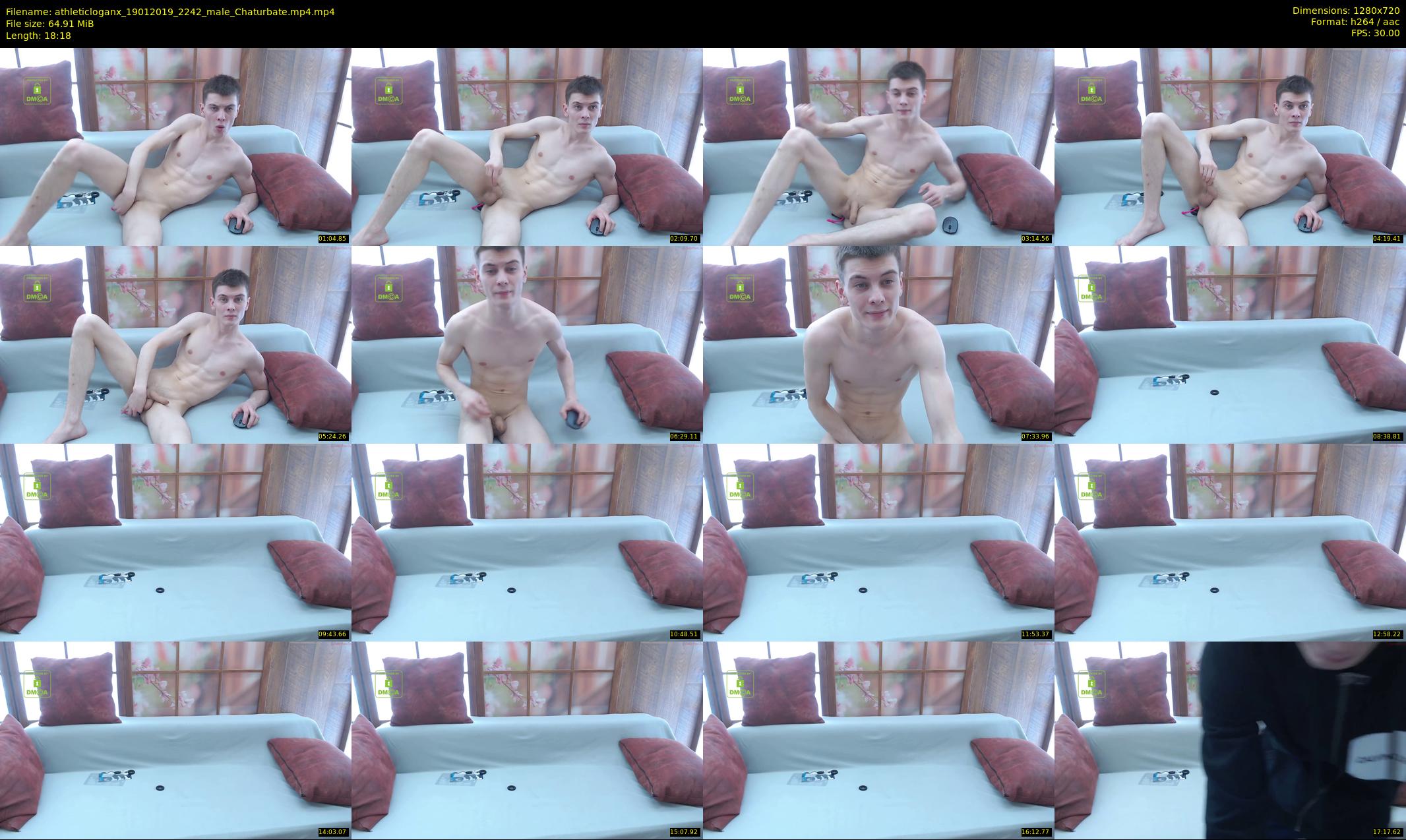 athleticloganx — 19 minute Chaturbate male cam show recording, 720p, Jan 19, 2019