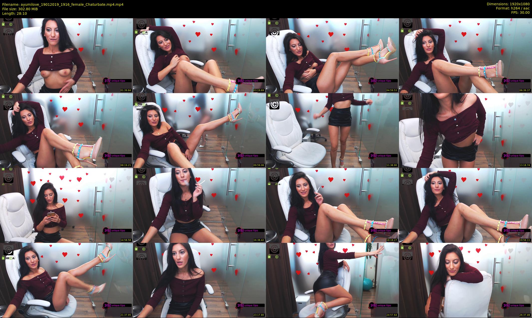ayumilove — 29 minute Chaturbate female cam show recording, 1080p, Jan 19, 2019