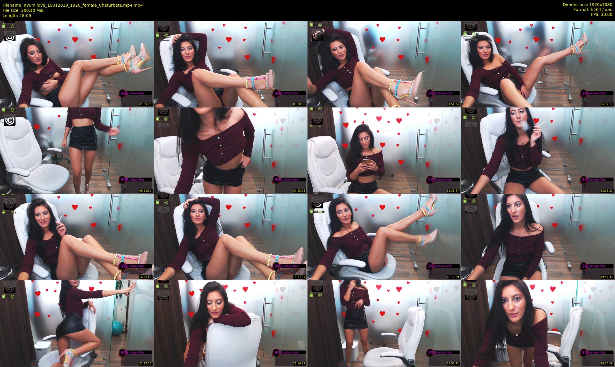 ayumilove — 29 minute Chaturbate female cam show recording, 1080p, Jan 19, 2019