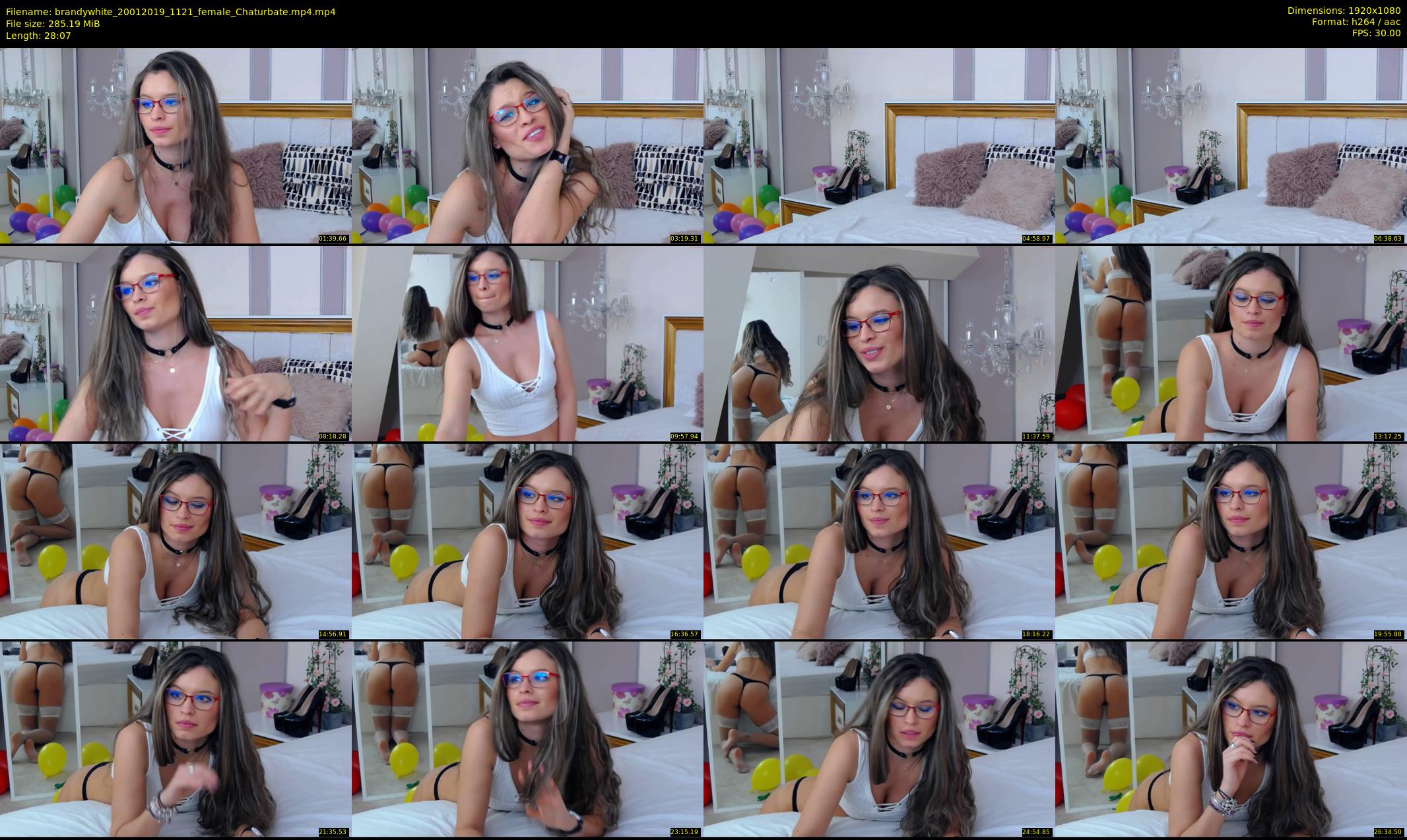 brandywhite — 29 minute Chaturbate female cam show recording, 1080p, Jan 20, 2019