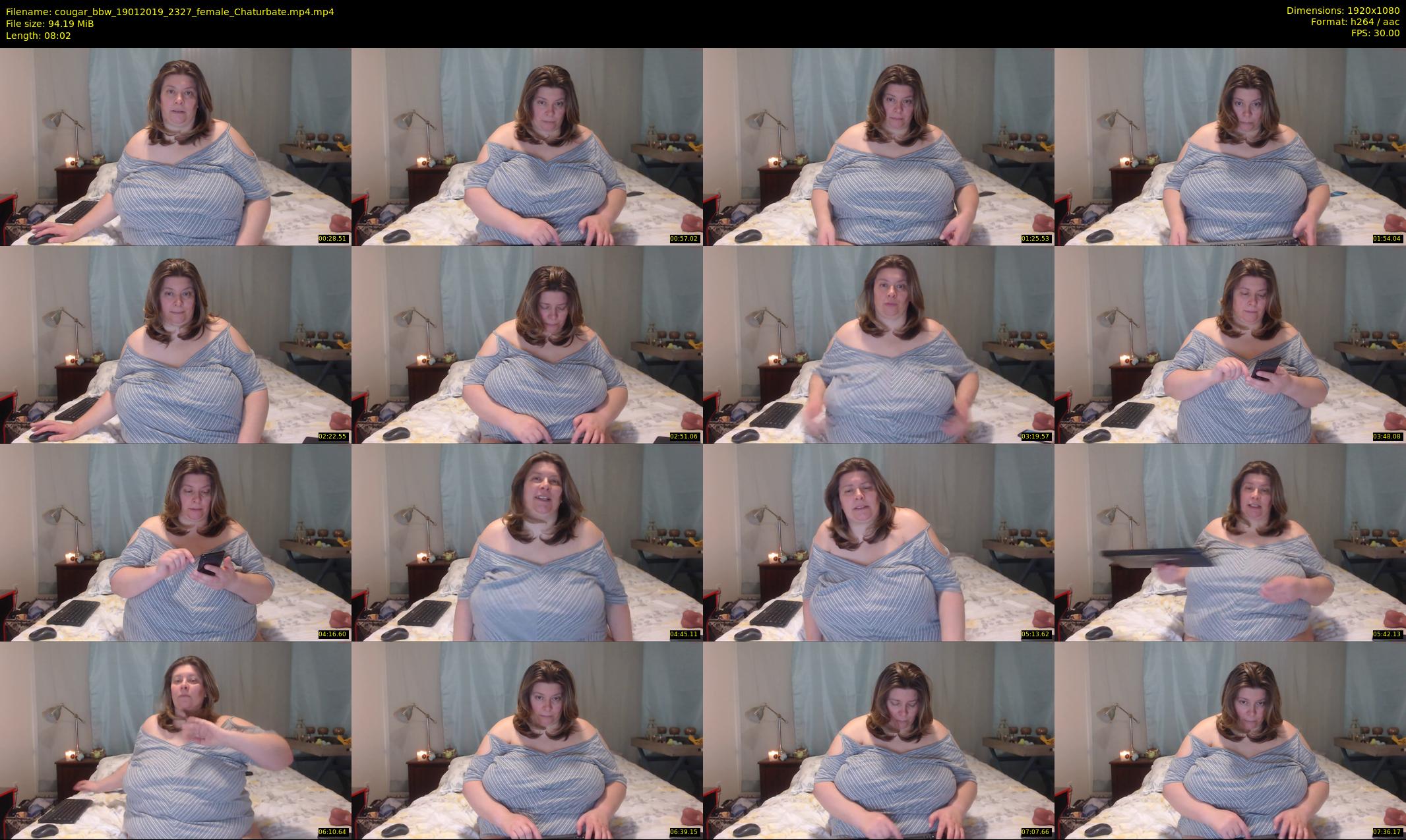 cougar_bbw — 9 minute Chaturbate female cam show recording, 1080p, Jan 19, 2019
