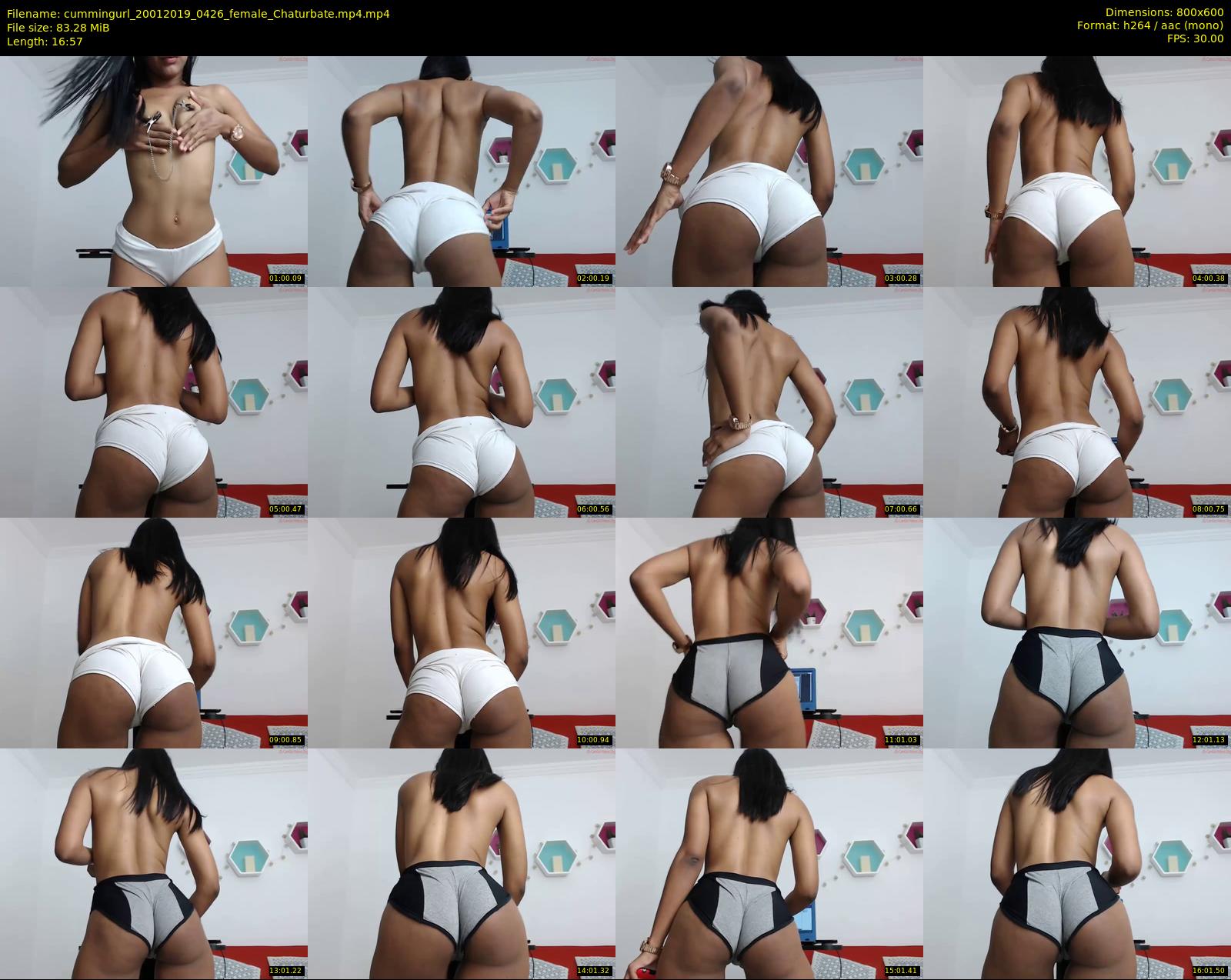 cummingurl — 17 minute Chaturbate couple cam show recording, 480p, Jan 20, 2019