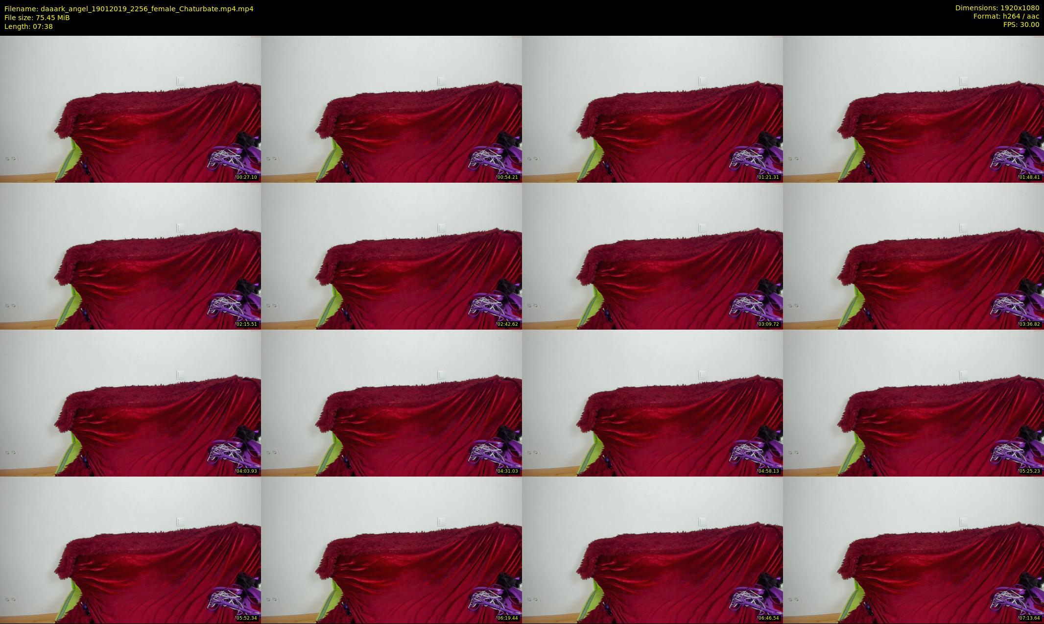 daaark_angel — 8 minute Chaturbate female cam show recording, 1080p, Jan 19, 2019
