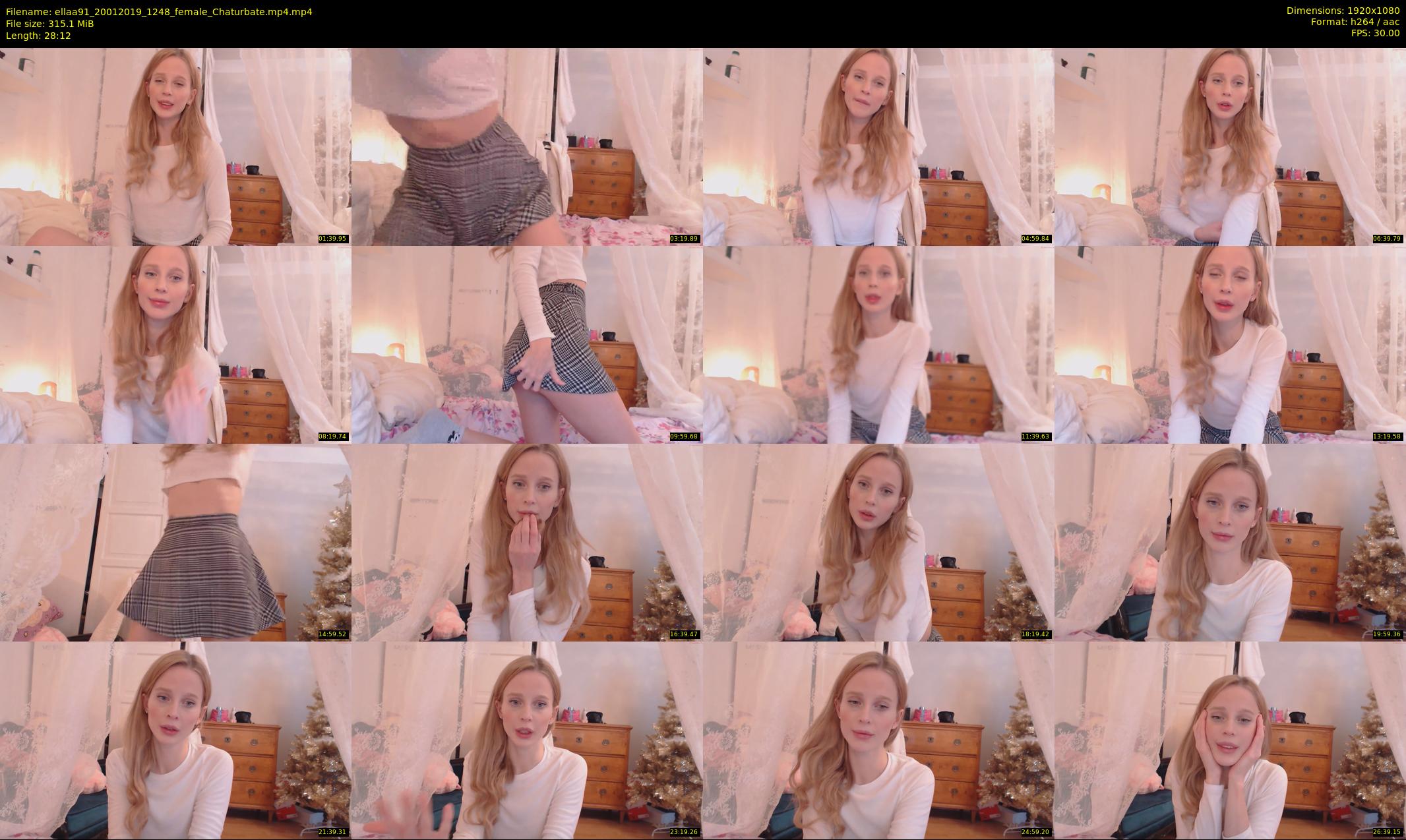ellaa91 — 29 minute Chaturbate female cam show recording, 1080p, Jan 20, 2019