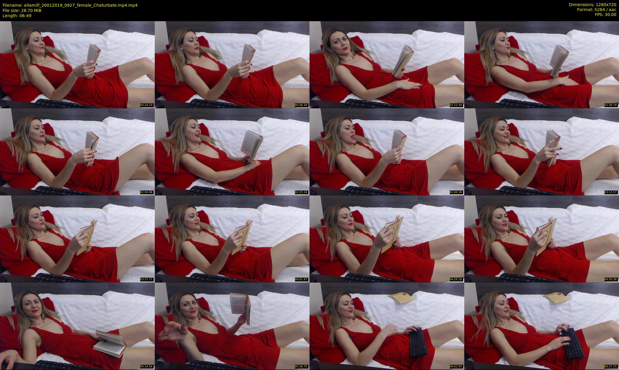 ellamilf — 7 minute Chaturbate female cam show recording, 720p, Jan 20, 2019