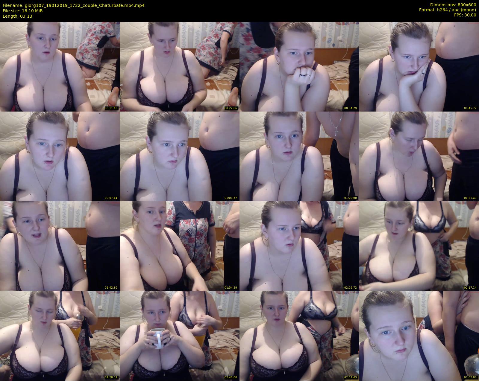 giorg107 — 4 minute Chaturbate couple cam show recording, 480p, Jan 19, 2019