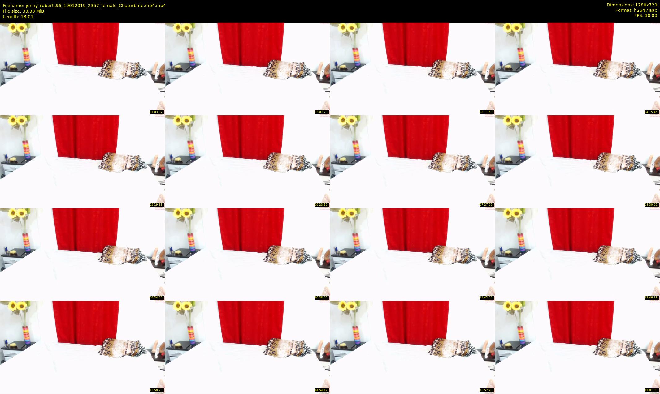 jenny_roberts96 — 19 minute Chaturbate female cam show recording, 720p, Jan 19, 2019