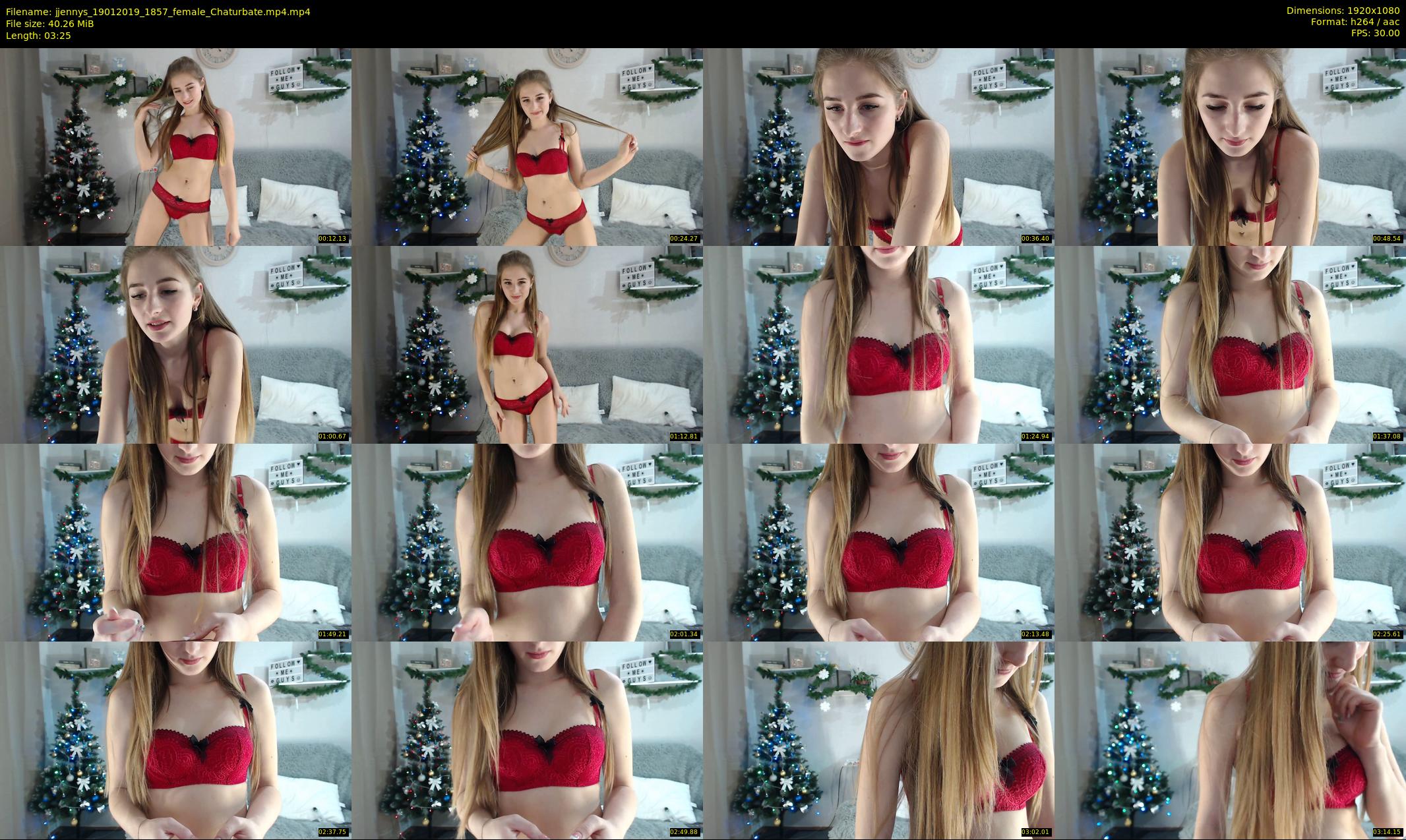 jjennys — 4 minute Chaturbate female cam show recording, 1080p, Jan 19, 2019