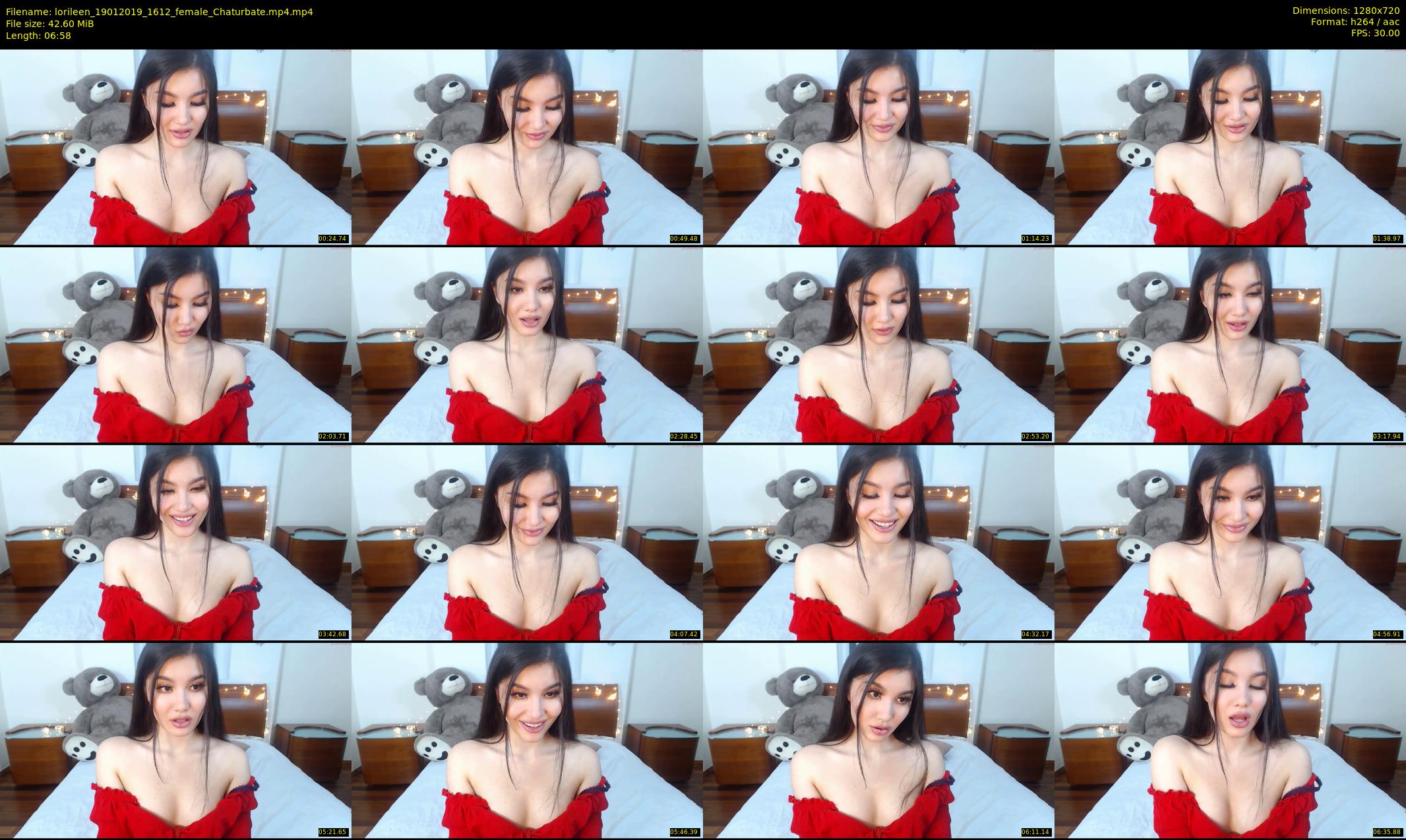 lorileen — 7 minute Chaturbate female cam show recording, 720p, Jan 19, 2019