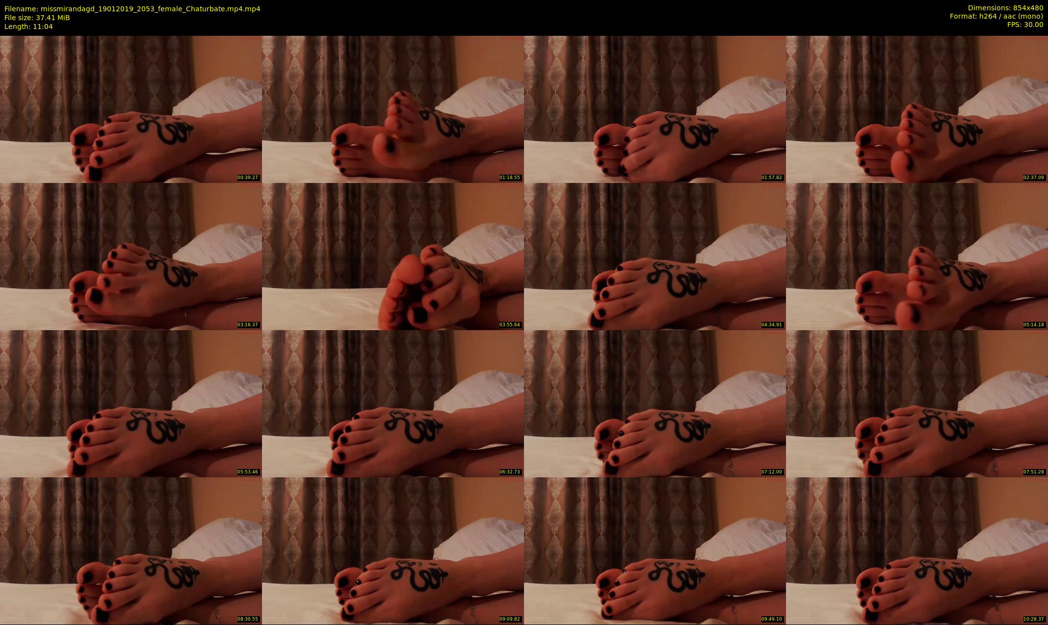 missmirandagd — 12 minute Chaturbate female cam show recording, 480p, Jan 19, 2019