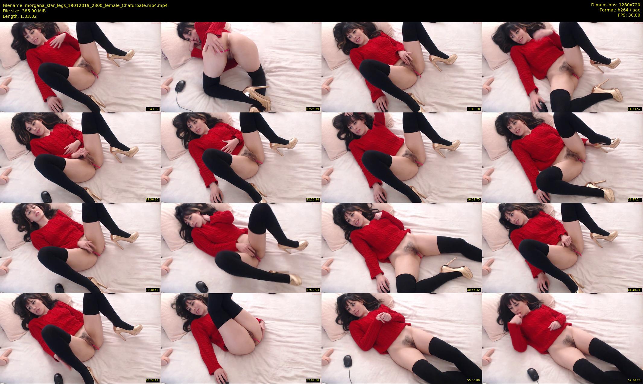 morgana_star_legs — 64 minute Chaturbate female cam show recording, 720p, Jan 19, 2019