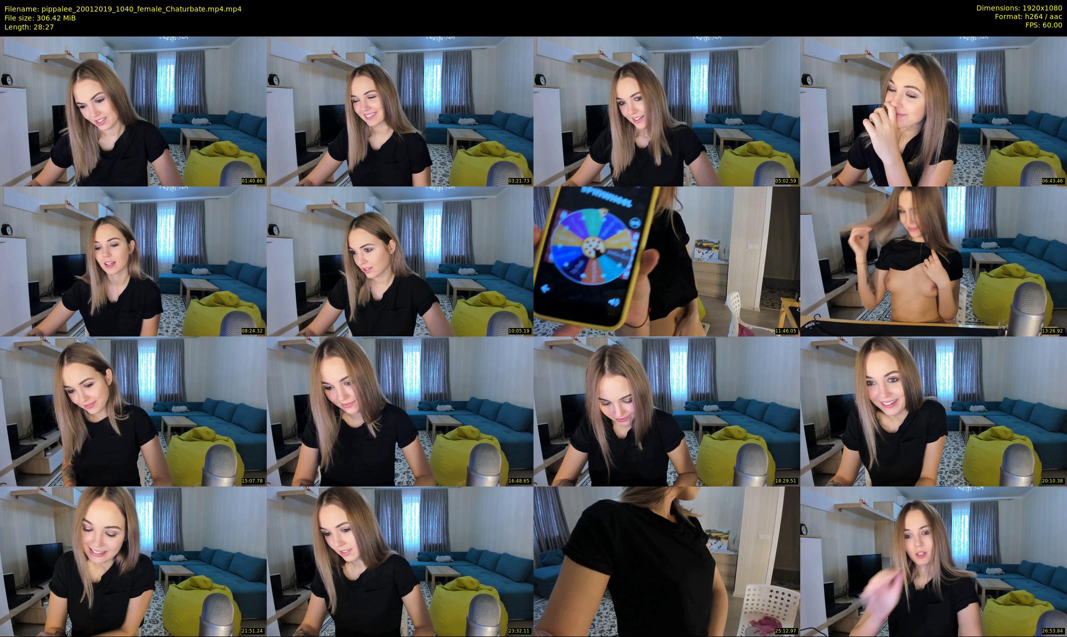 pippalee — 29 minute Chaturbate female cam show recording, 1080p, Jan 20, 2019