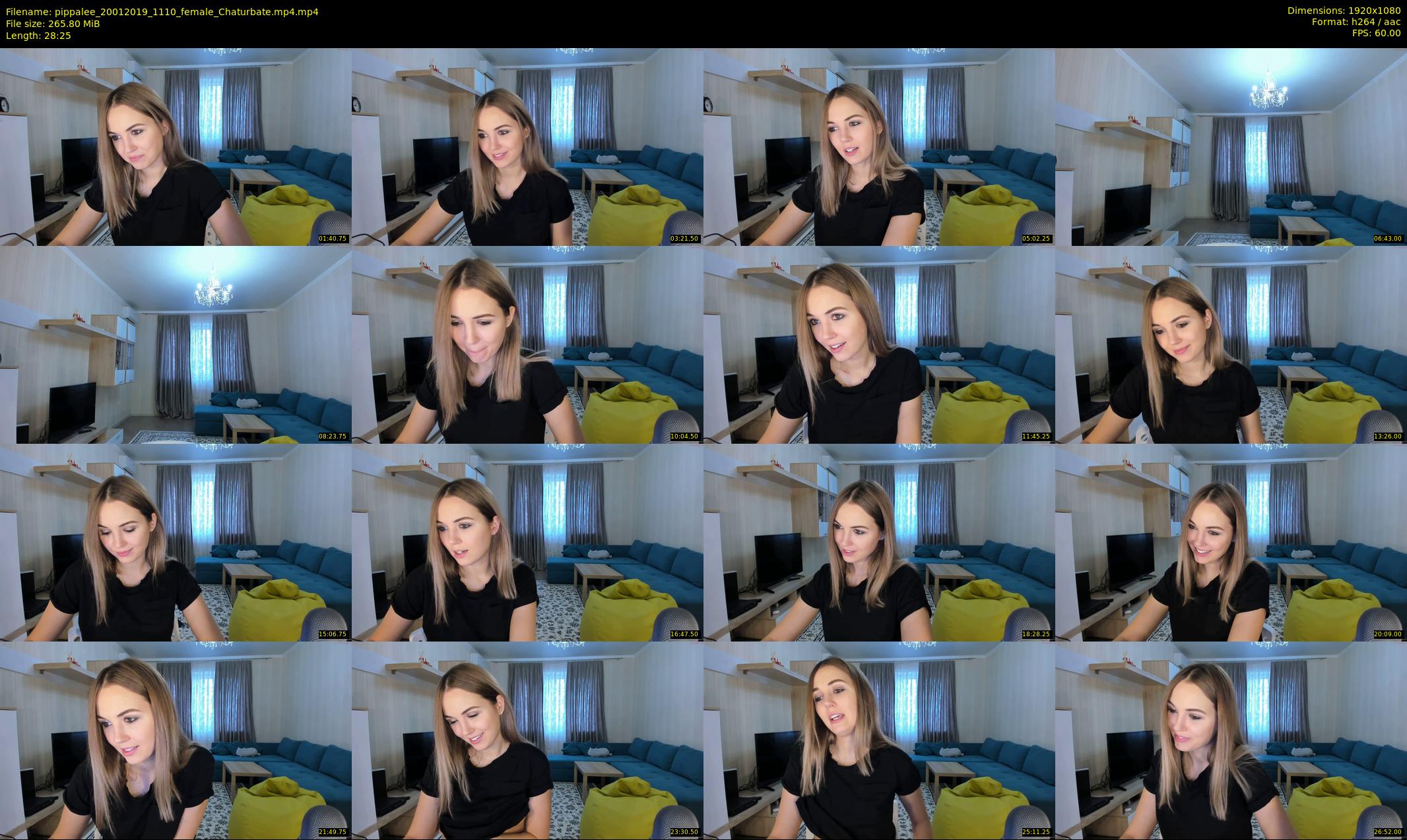 pippalee — 29 minute Chaturbate female cam show recording, 1080p, Jan 20, 2019