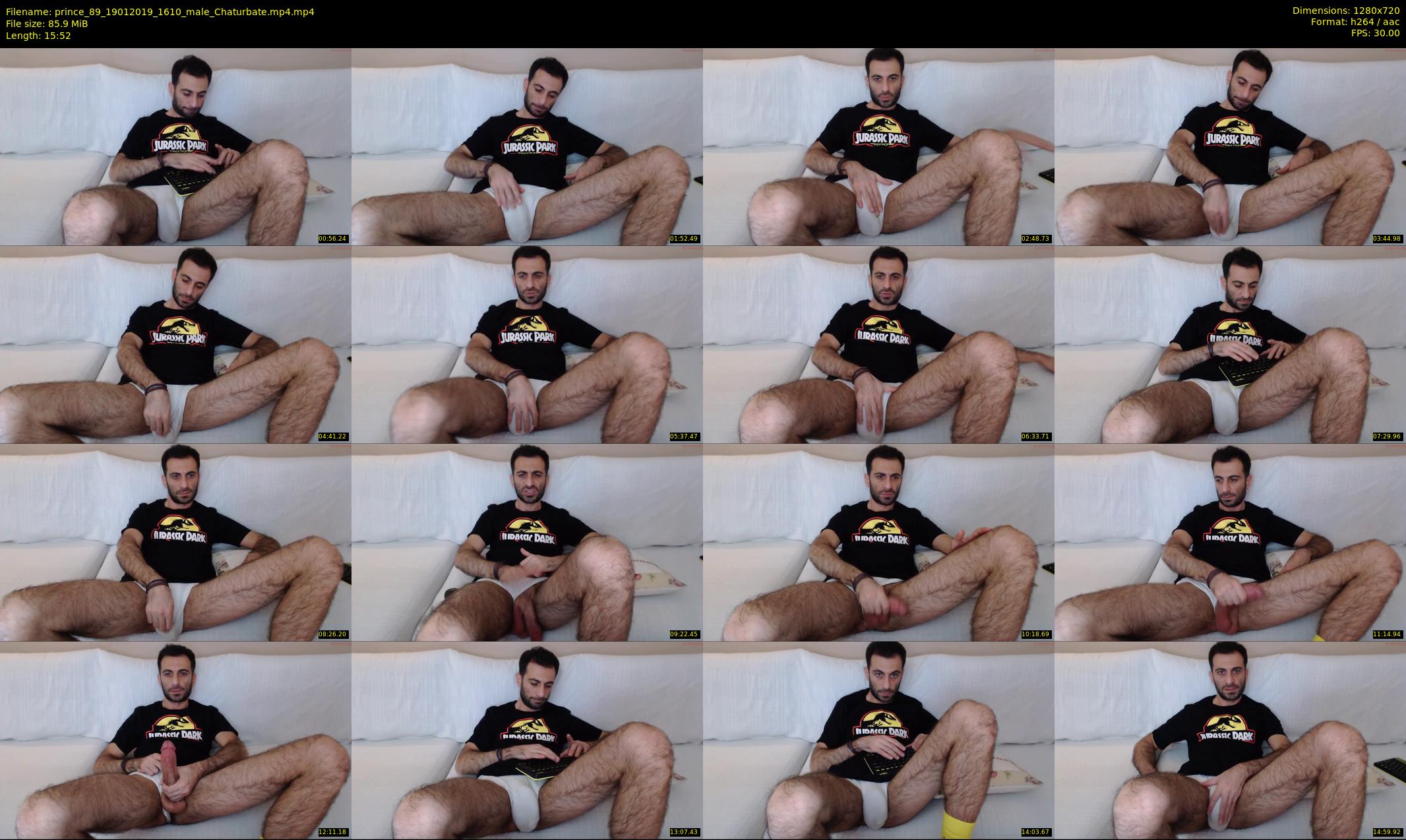 prince_89 — 16 minute Chaturbate male cam show recording, 720p, Jan 19, 2019