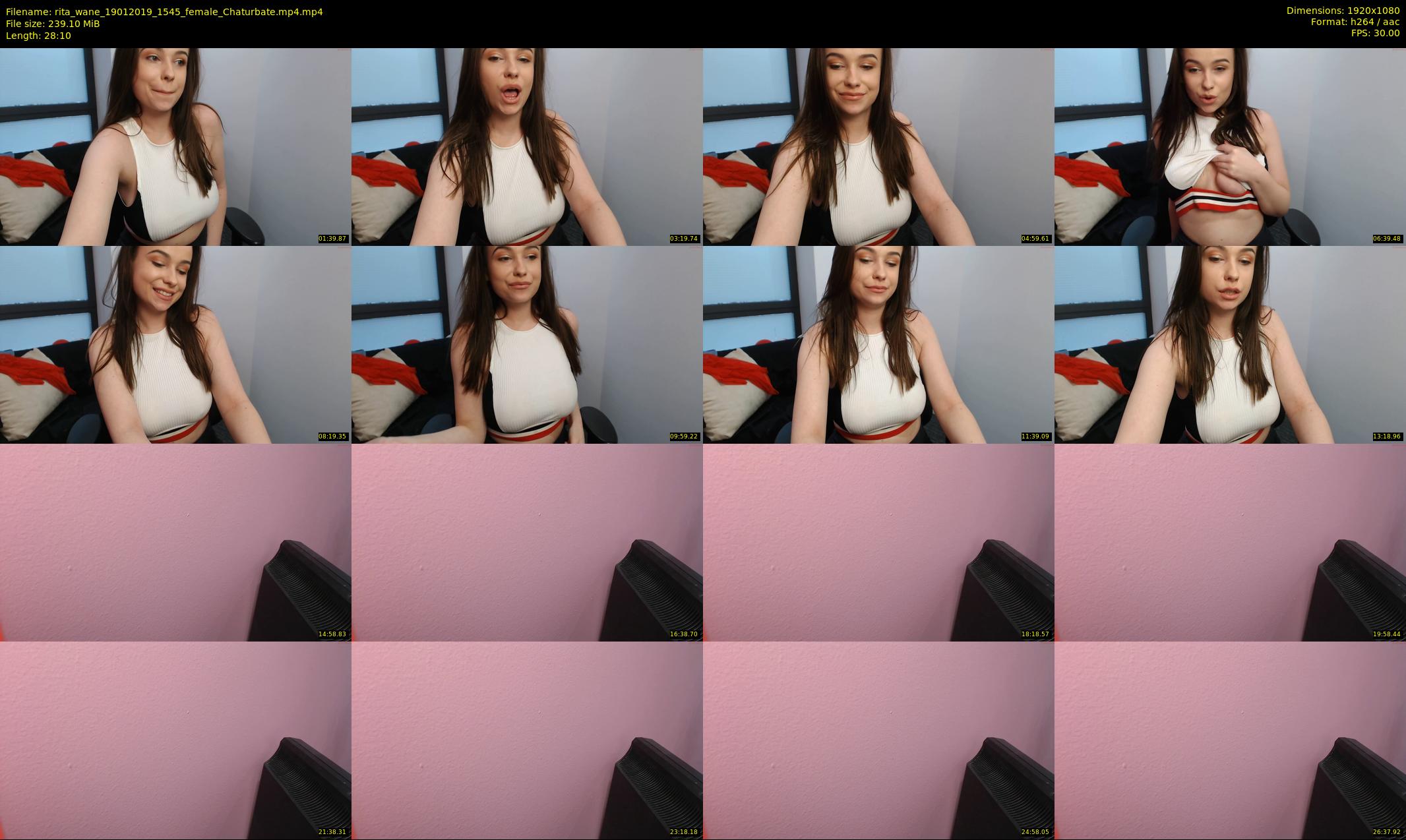 rita_wane — 29 minute Chaturbate female cam show recording, 1080p, Jan 19, 2019