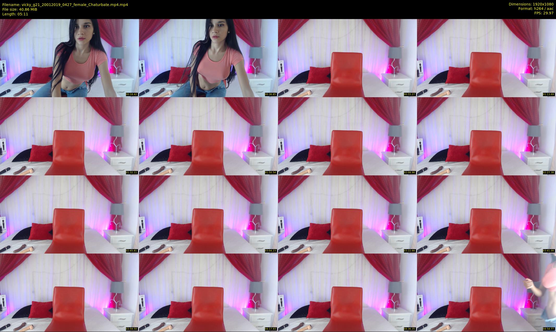 vicky_g21 — 6 minute Chaturbate female cam show recording, 1080p, Jan 20, 2019