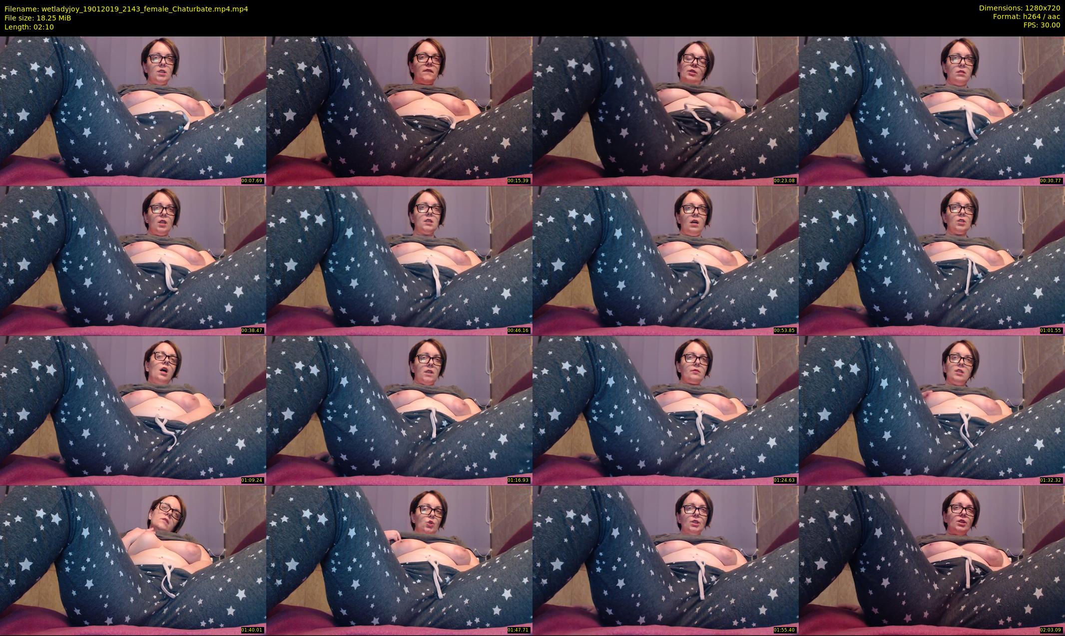 wetladyjoy — 3 minute Chaturbate female cam show recording, 720p, Jan 19, 2019