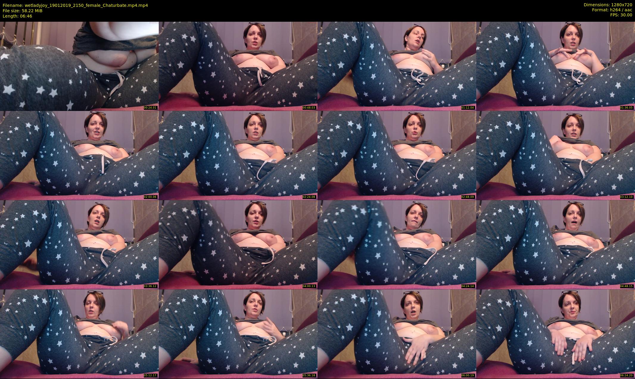 wetladyjoy — 7 minute Chaturbate female cam show recording, 720p, Jan 19, 2019
