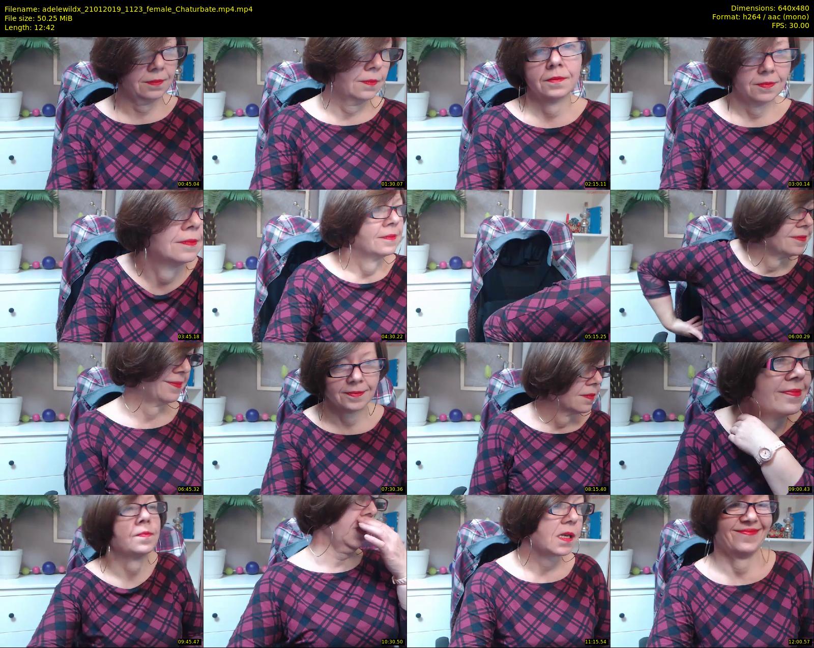 adelewildx — 13 minute Chaturbate female cam show recording, 480p, Jan 21, 2019