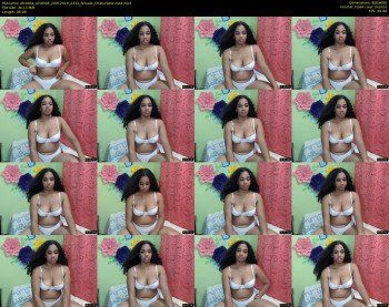 afrodita_smith08 — 9 minute Chaturbate female cam show recording, 480p, Jan 20, 2019