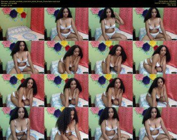 afrodita_smith08 — 32 minute Chaturbate female cam show recording, 480p, Jan 21, 2019