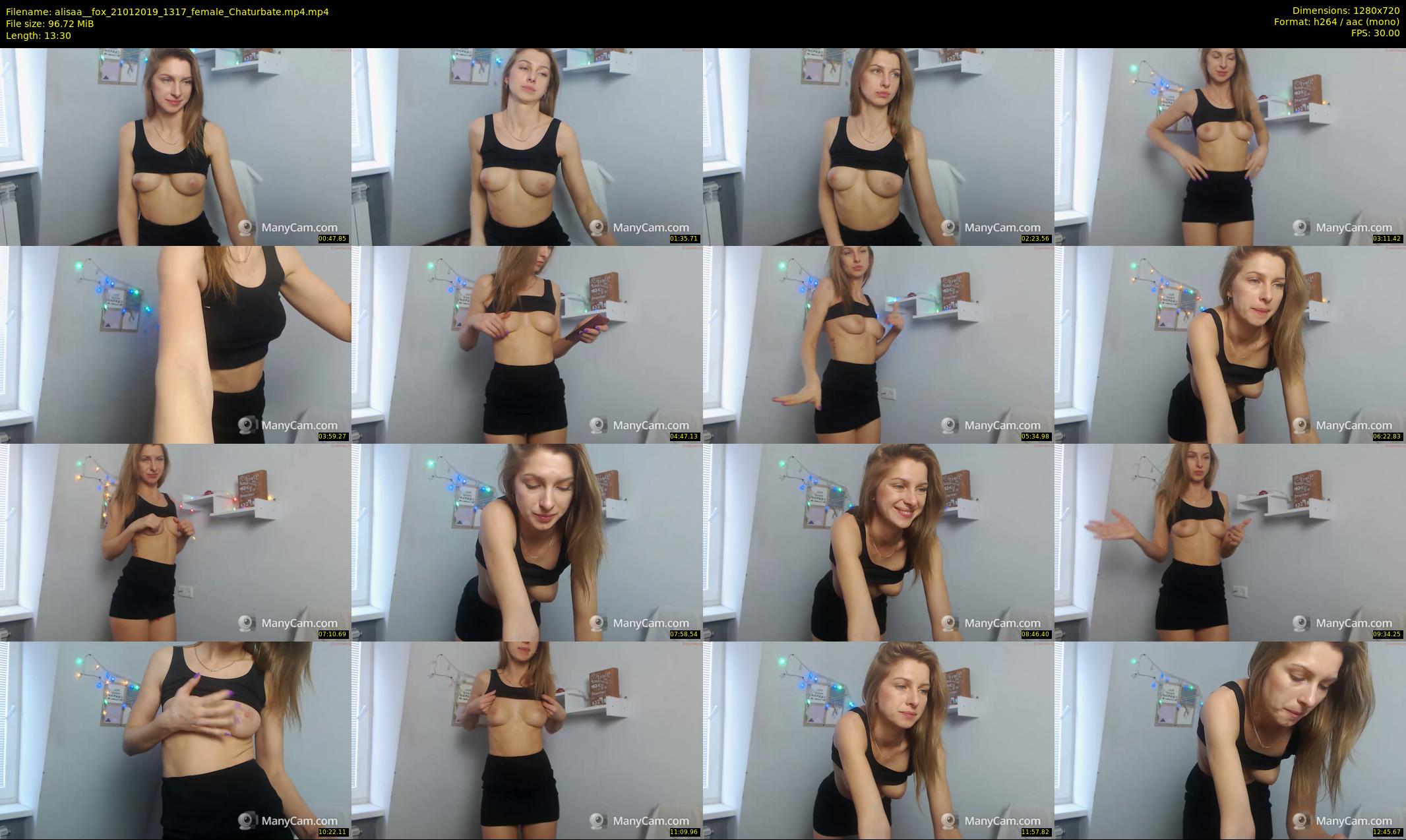alisaa__fox — 14 minute Chaturbate female cam show recording, 720p, Jan 21, 2019