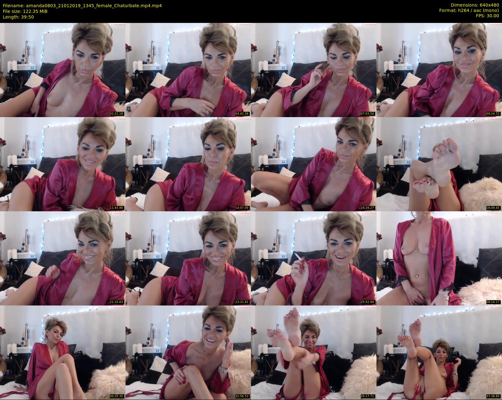 amanda0803 — 40 minute Chaturbate female cam show recording, 480p, Jan 21, 2019