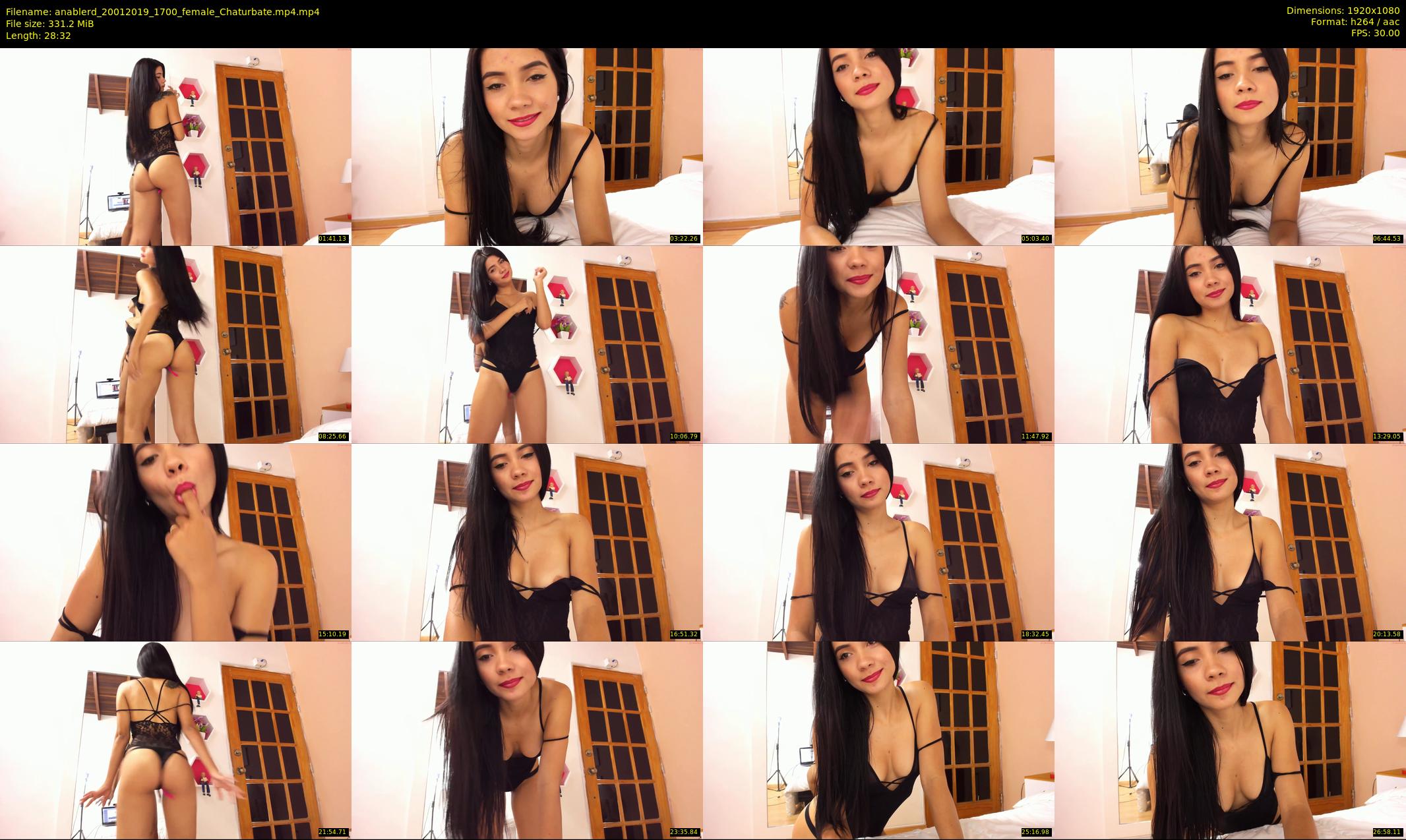anablerd — 29 minute Chaturbate female cam show recording, 1080p, Jan 20, 2019