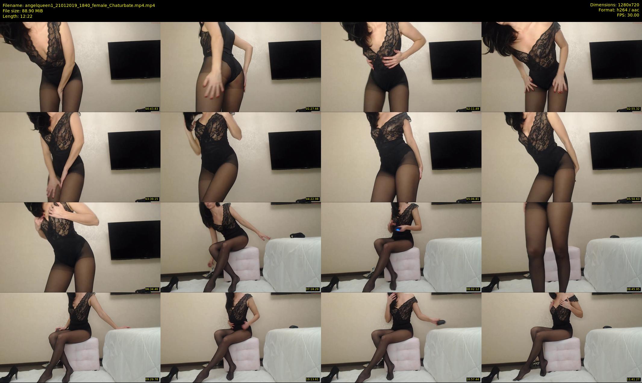 angelqueen1 — 13 minute Chaturbate female cam show recording, 720p, Jan 21, 2019