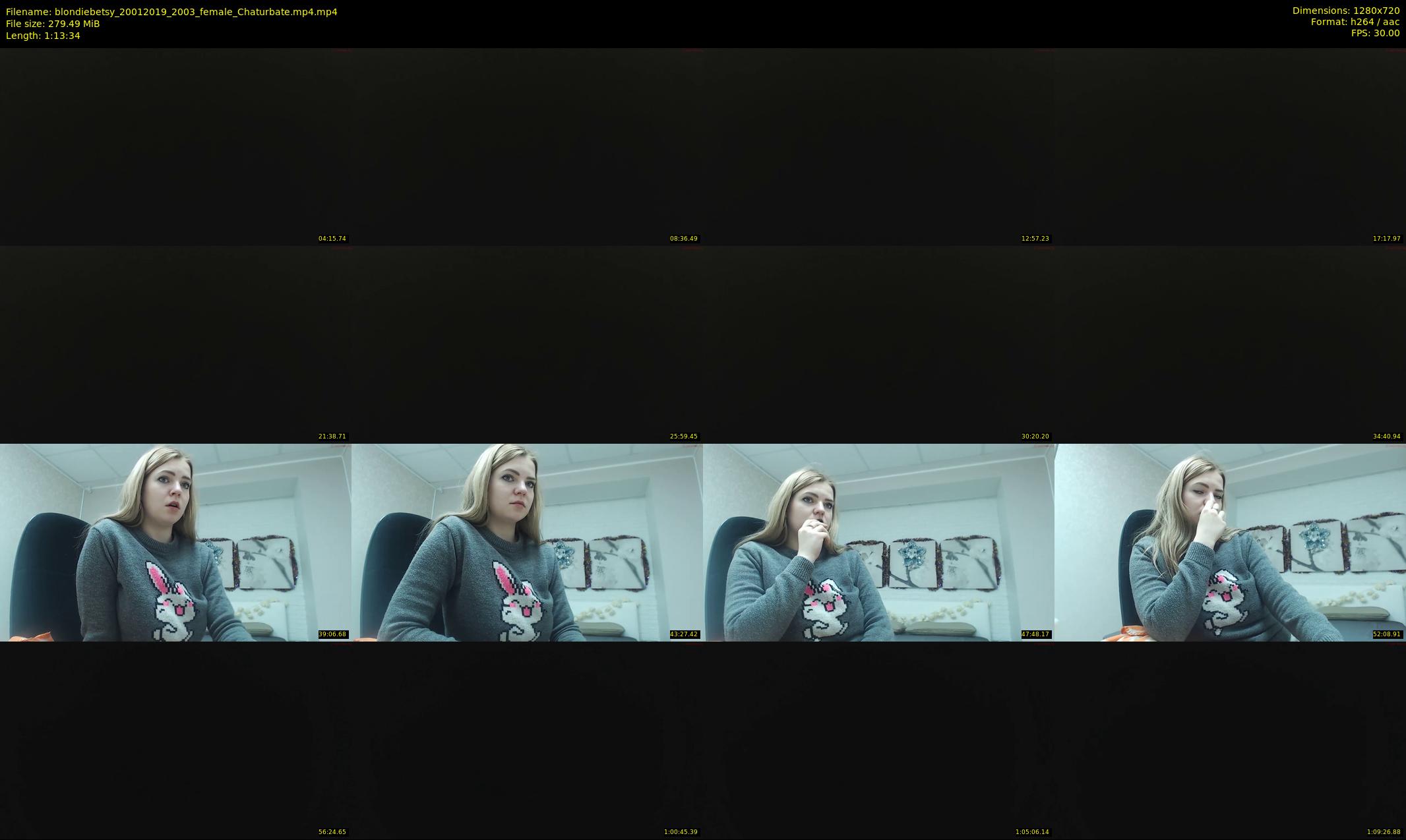 blondiebetsy — 74 minute Chaturbate female cam show recording, 720p, Jan 20, 2019