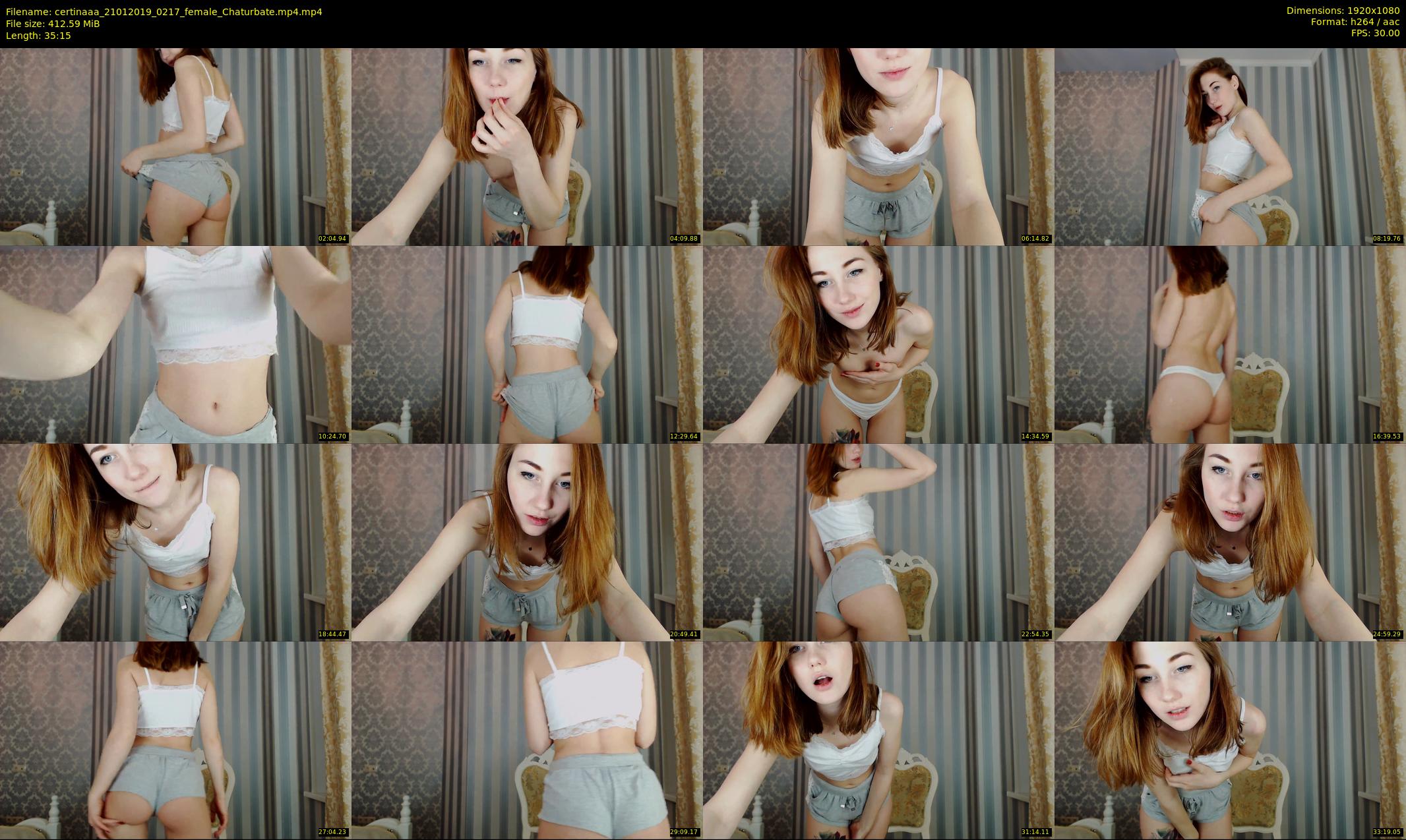 certinaaa — 36 minute Chaturbate female cam show recording, 1080p, Jan 21, 2019
