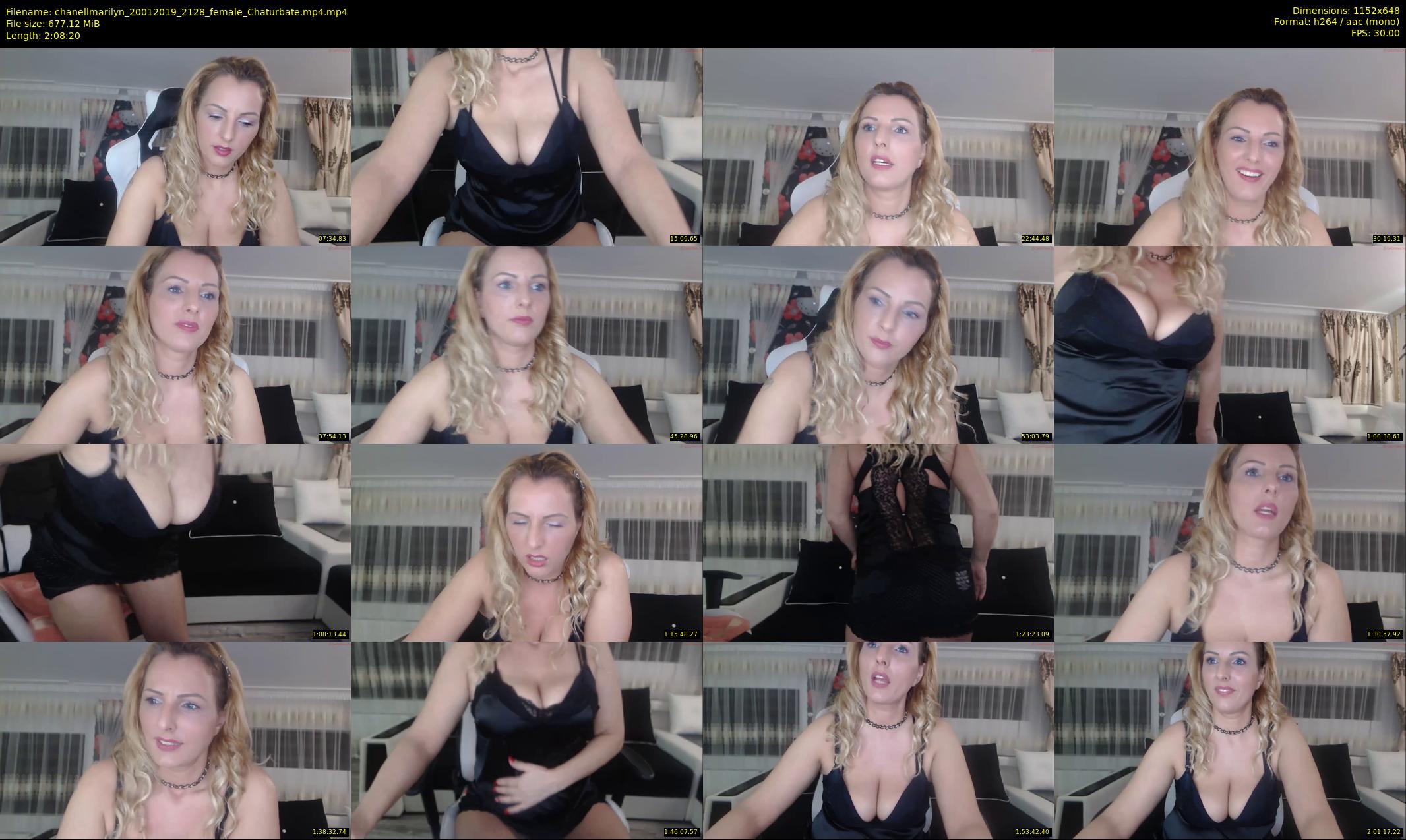 chanellmarilyn — 129 minute Chaturbate female cam show recording, 480p, Jan 20, 2019