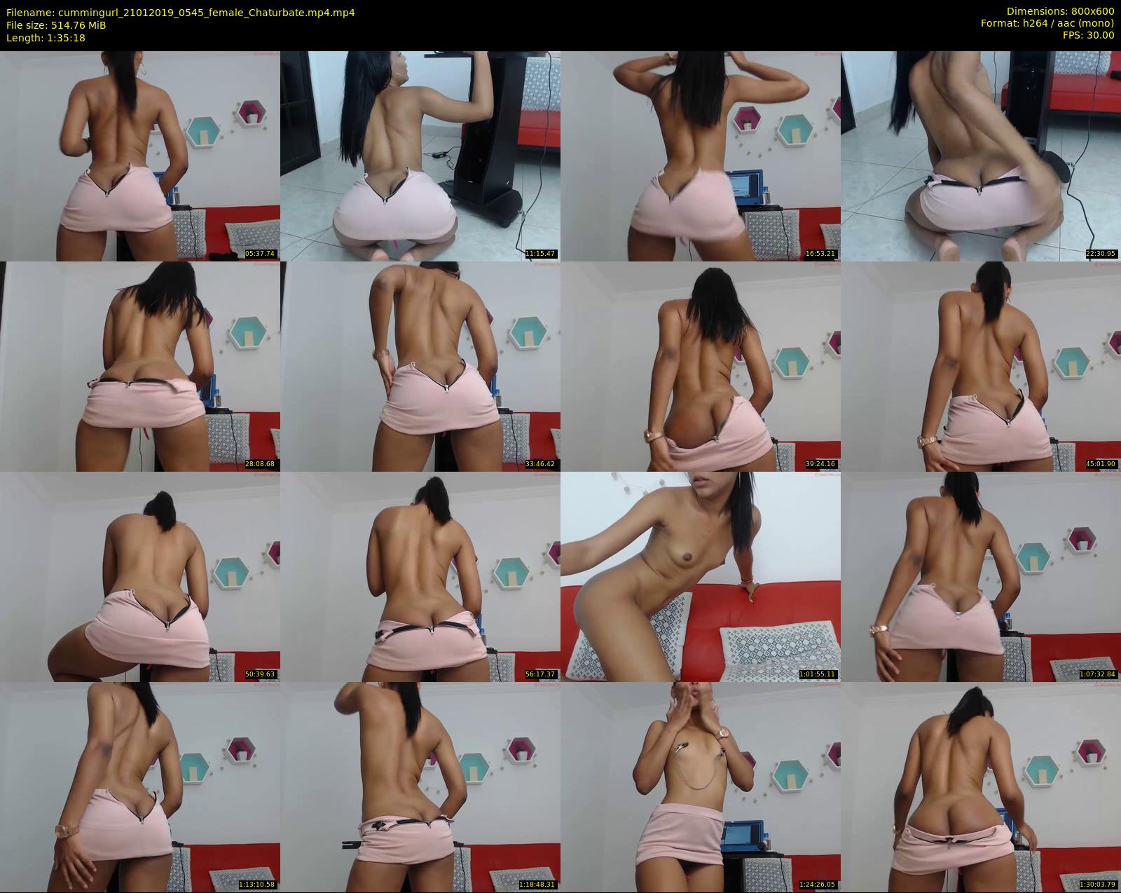 cummingurl — 96 minute Chaturbate couple cam show recording, 480p, Jan 21, 2019