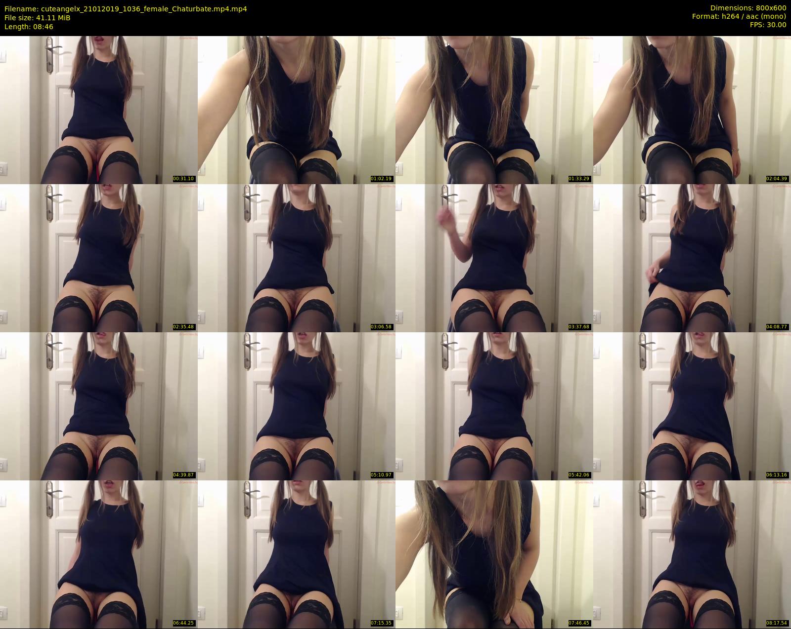 cuteangelx — 9 minute Chaturbate female cam show recording, 480p, Jan 21, 2019