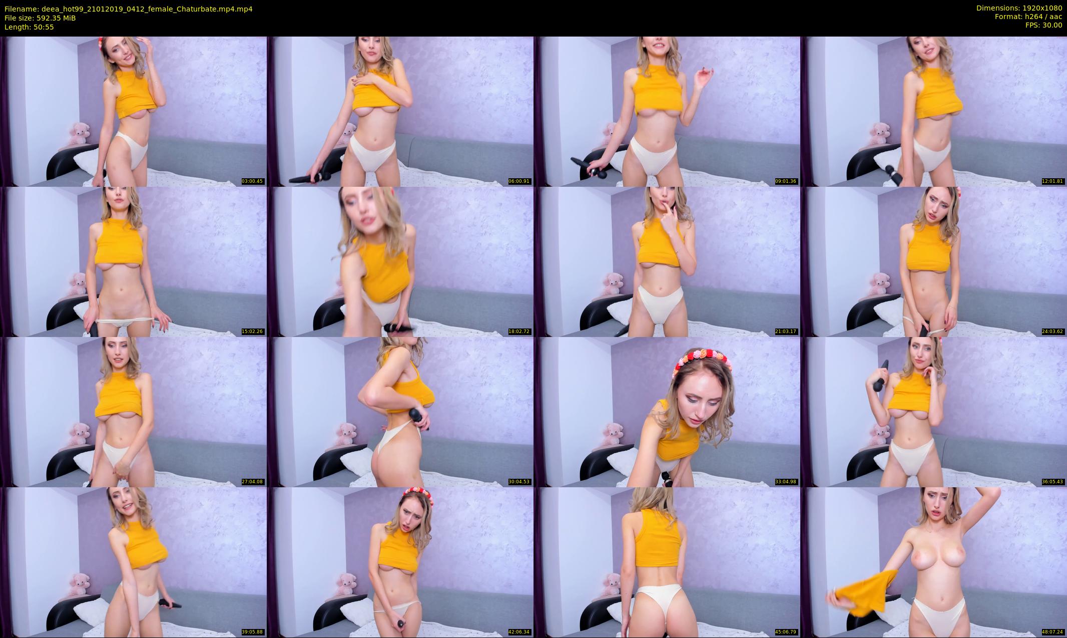deea_hot99 — 51 minute Chaturbate female cam show recording, 1080p, Jan 21, 2019
