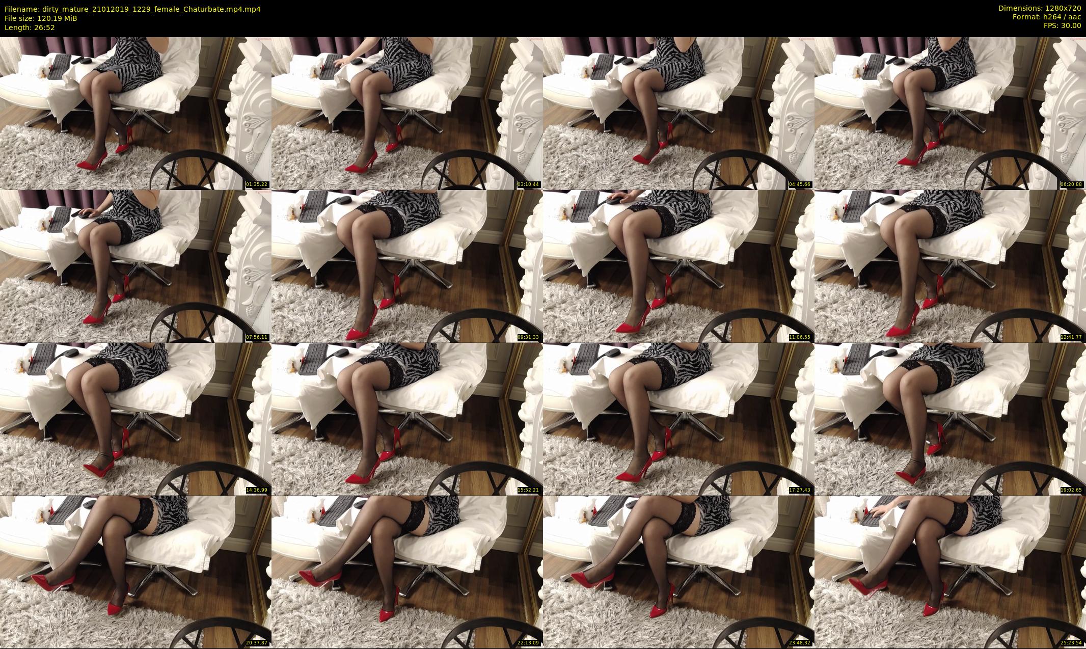 dirty_mature — 27 minute Chaturbate female cam show recording, 720p, Jan 21, 2019