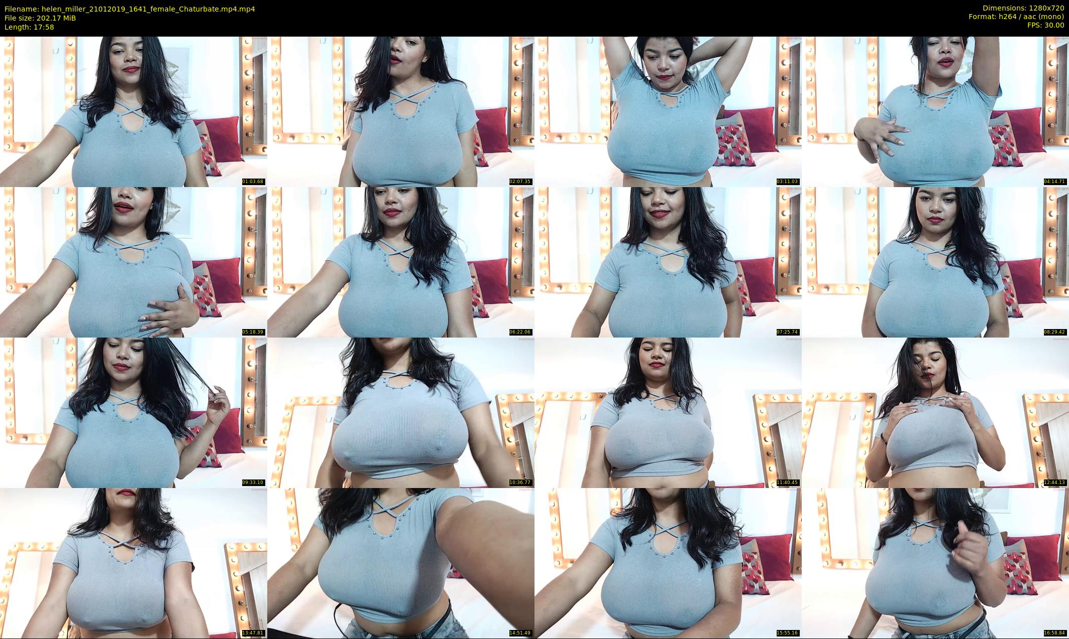 helen_miller — 18 minute Chaturbate female cam show recording, 720p, Jan 21, 2019