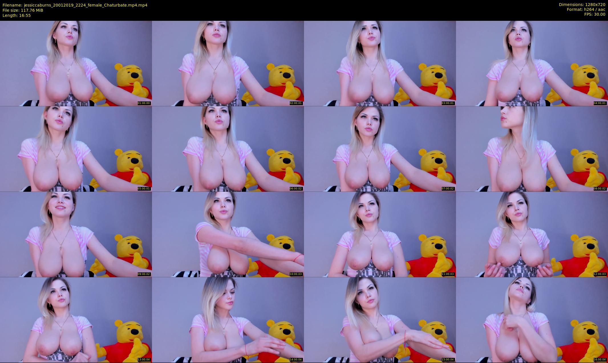 jessiccaburns — 17 minute Chaturbate female cam show recording, 720p, Jan 20, 2019