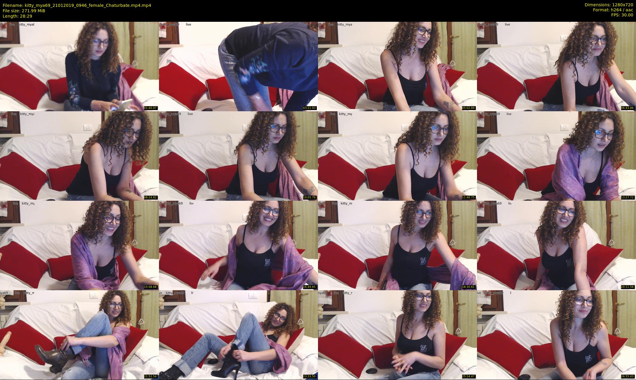 kitty_mya69 — 29 minute Chaturbate female cam show recording, 720p, Jan 21, 2019