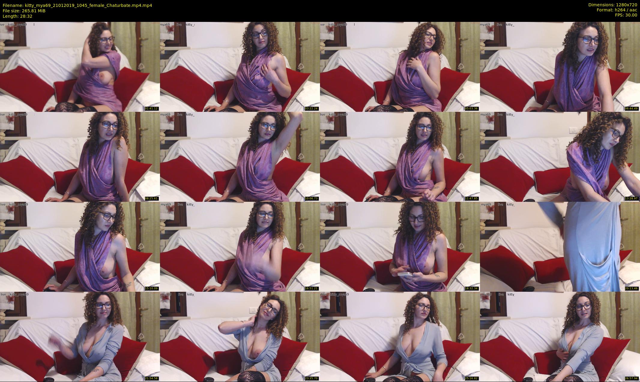 kitty_mya69 — 29 minute Chaturbate female cam show recording, 720p, Jan 21, 2019