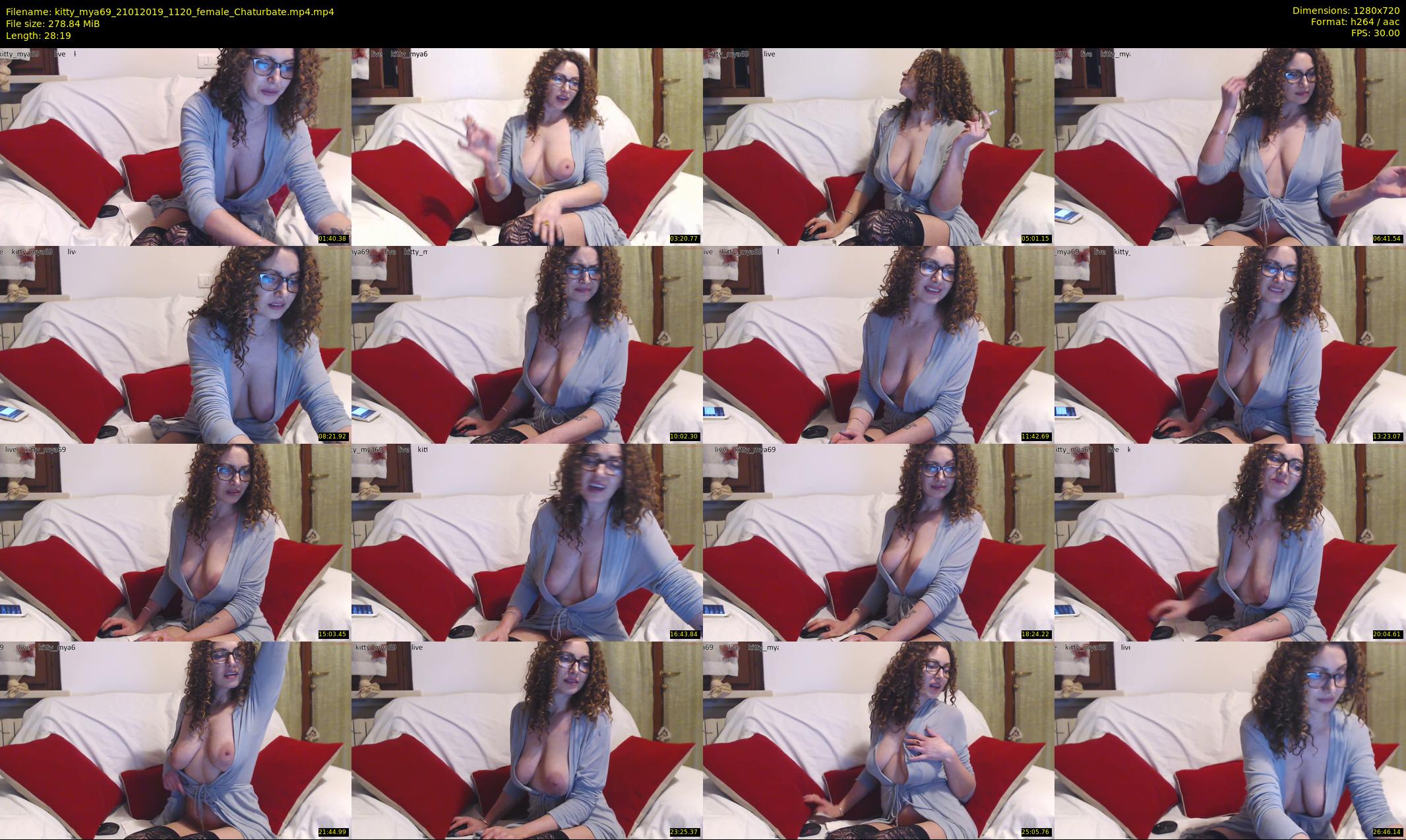 kitty_mya69 — 29 minute Chaturbate female cam show recording, 720p, Jan 21, 2019