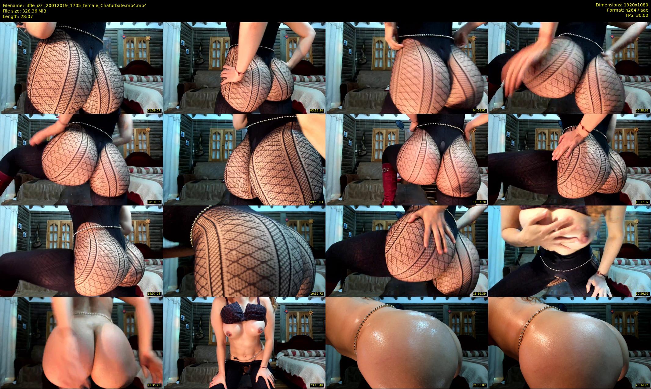 little_izzi — 29 minute Chaturbate female cam show recording, 1080p, Jan 20, 2019