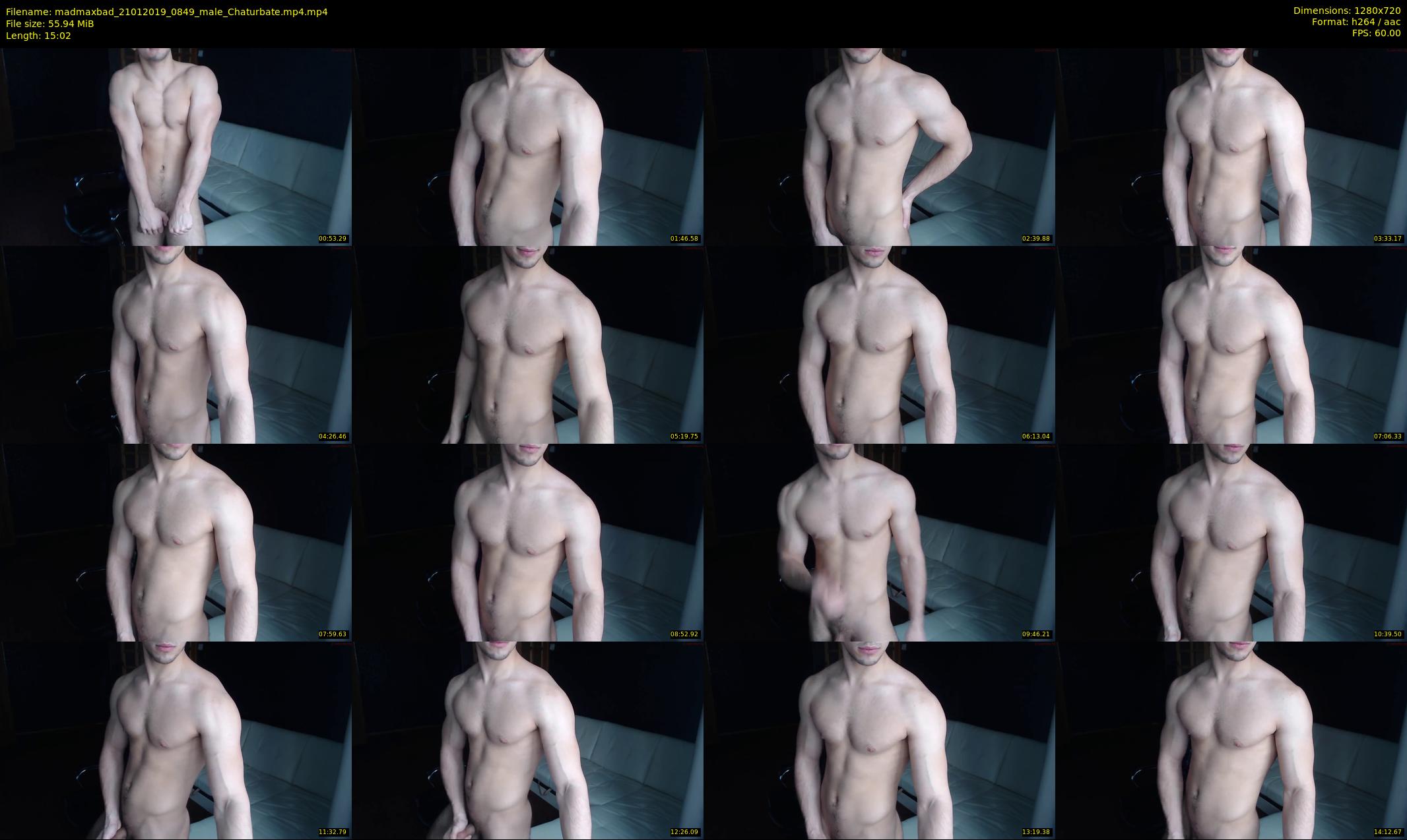 madmaxbad — 16 minute Chaturbate male cam show recording, 720p, Jan 21, 2019