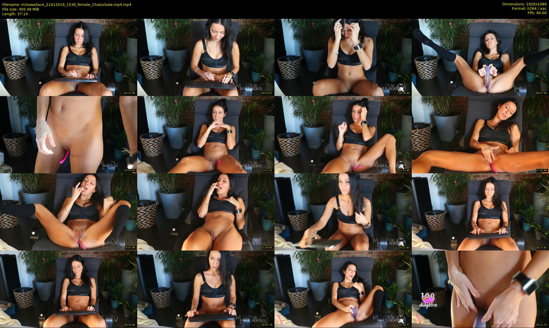 miiiawallace — 38 minute Chaturbate female cam show recording, 1080p, Jan 21, 2019