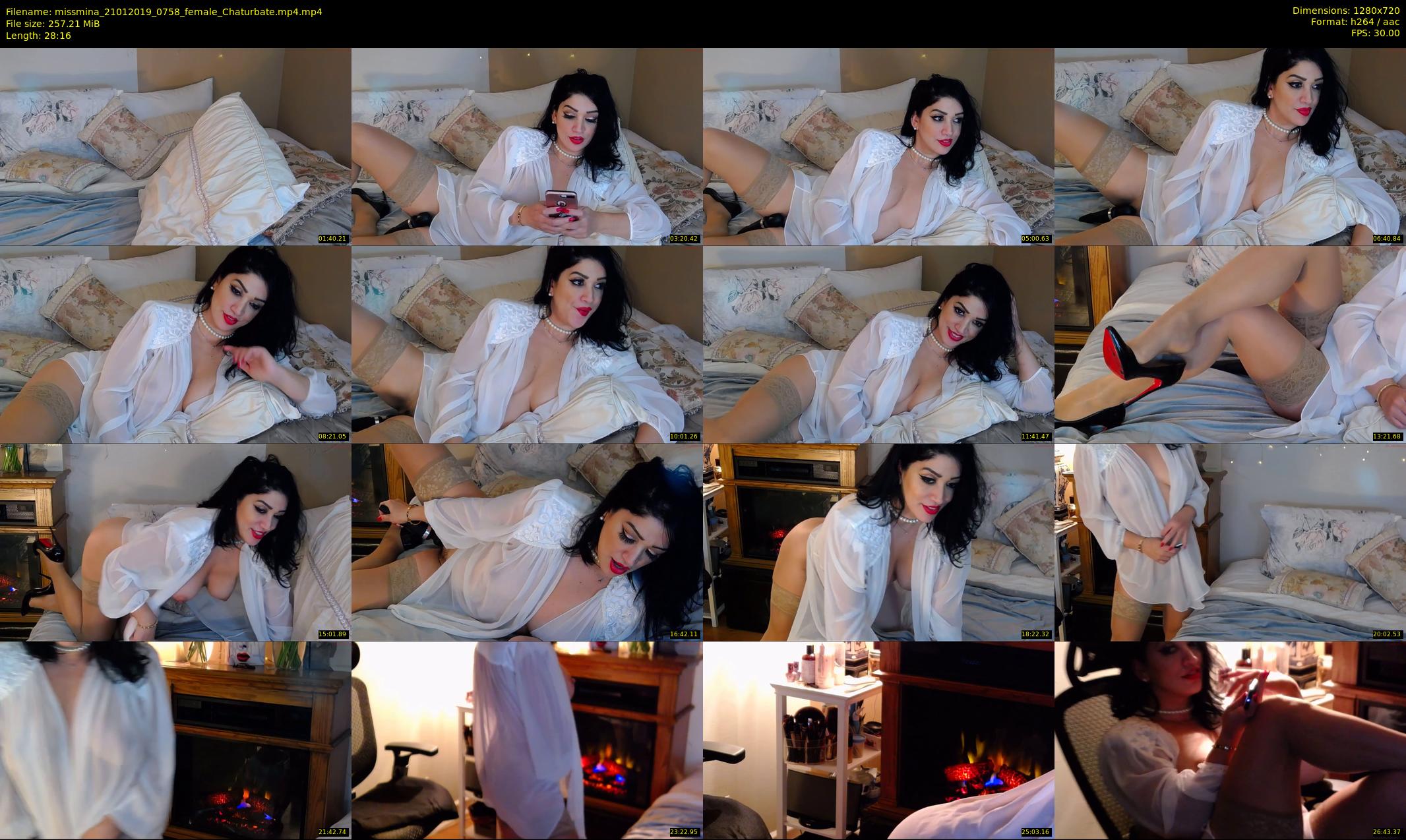 missmina — 29 minute Chaturbate female cam show recording, 720p, Jan 21, 2019