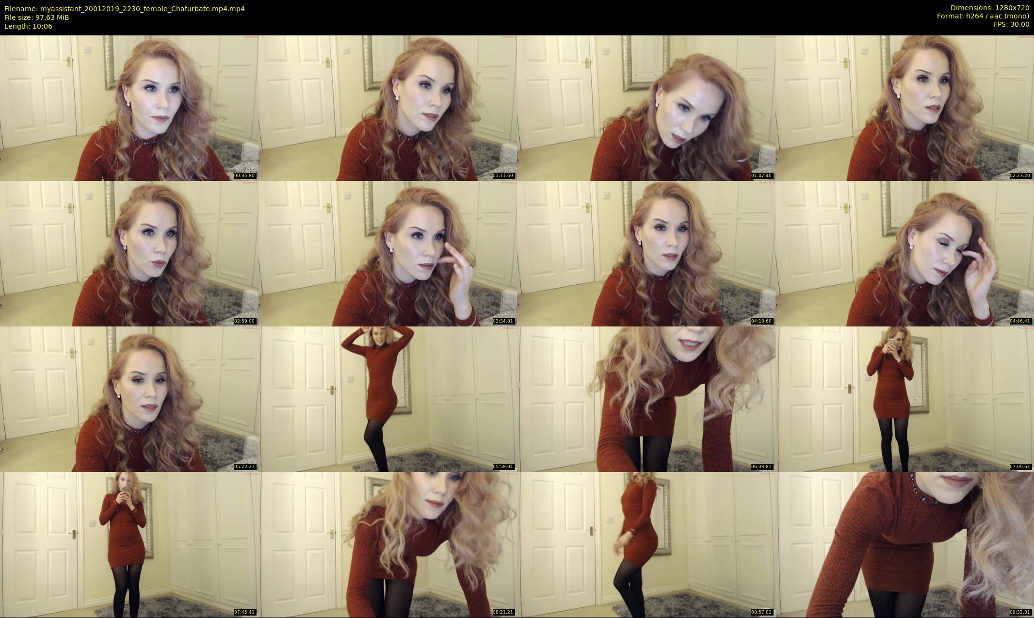 myassistant — 11 minute Chaturbate female cam show recording, 720p, Jan 20, 2019